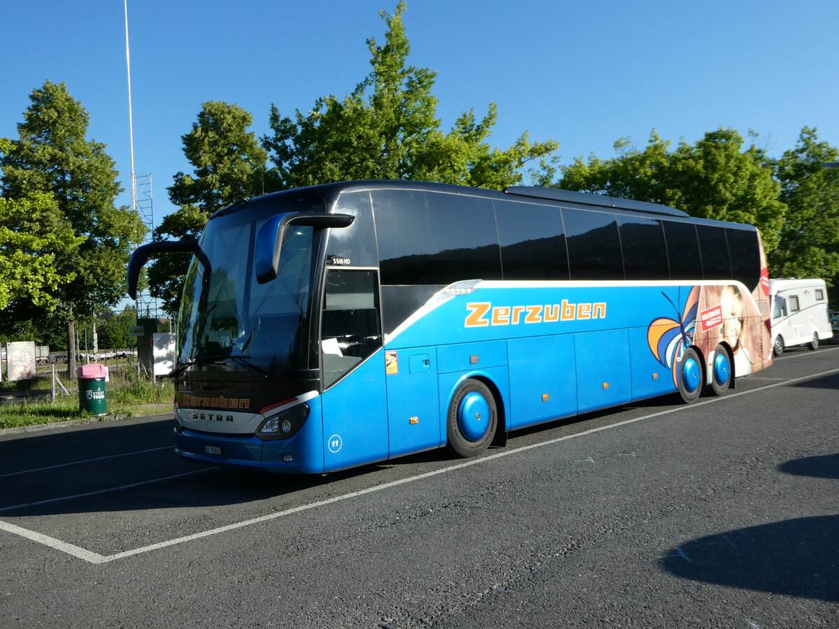 (237'194) - Zerzuben, Visp-Eyholz - Nr. 11/VS 55'832 - Setra am 14. Juni 2022 in Thun, Seestrasse