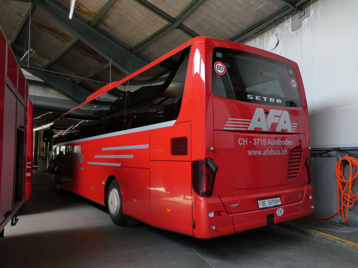 (237'274) - AFA Adelboden - Nr. 26/BE 26'708 - Setra am 19. Juni 2022 in Adelboden, Busstation