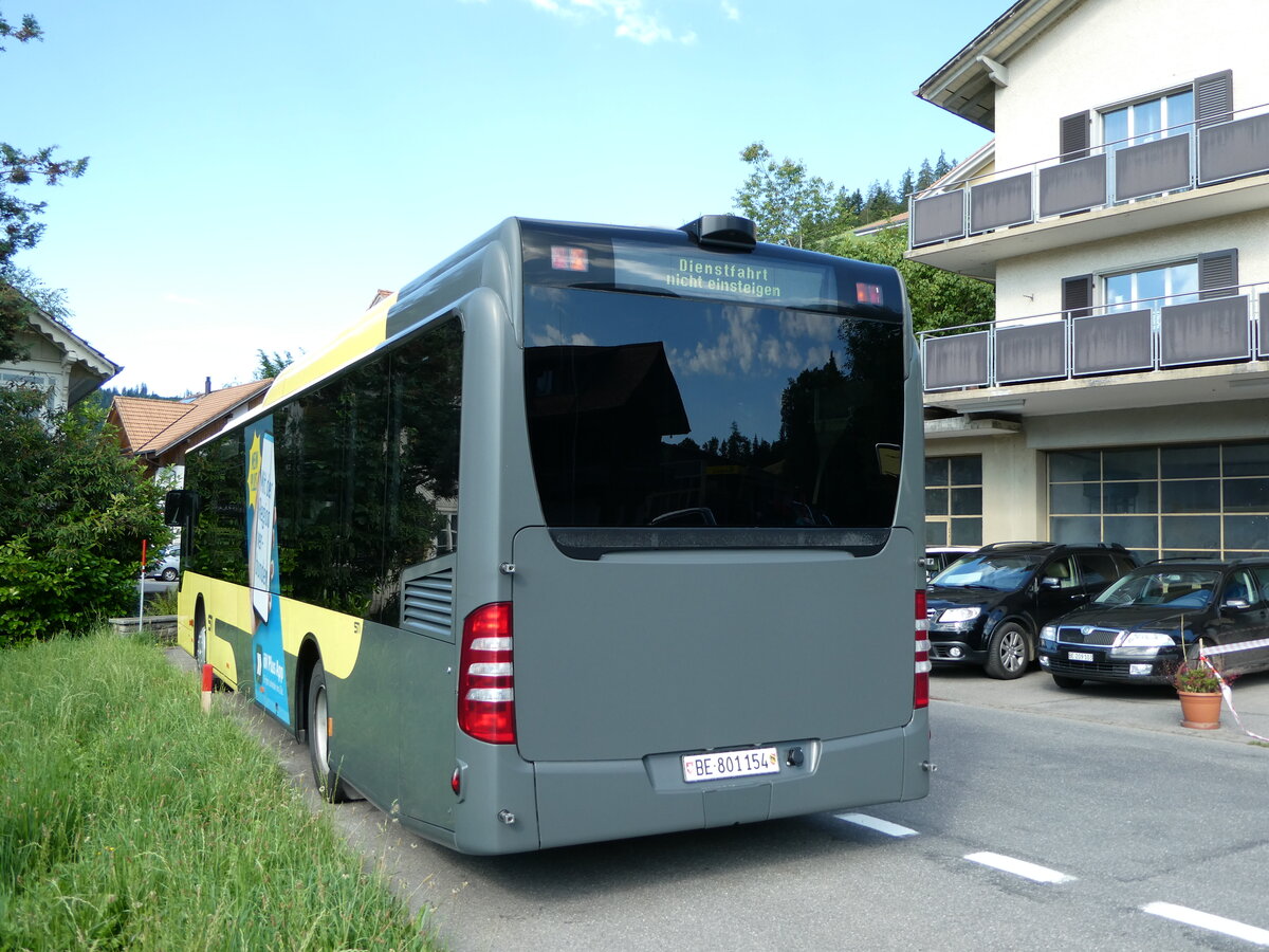 (237'820) - STI Thun - Nr. 154/BE 801'154 - Mercedes am 3. Juli 2022 in Teuffenthal, Burghalten