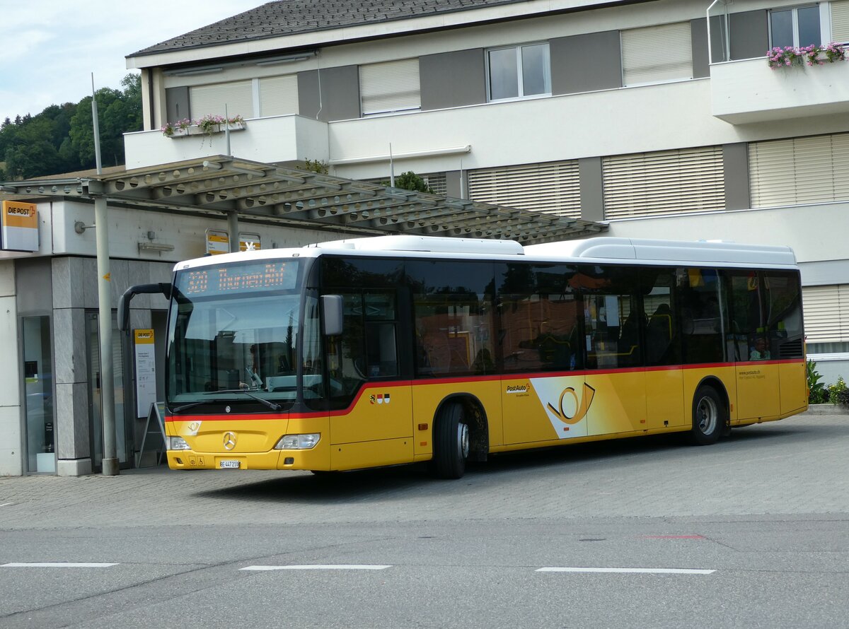 (238'495) - Engeloch, Riggisberg - Nr. 10/BE 447'210 - Mercedes am 28. Juli 2022 in Riggisberg, Post