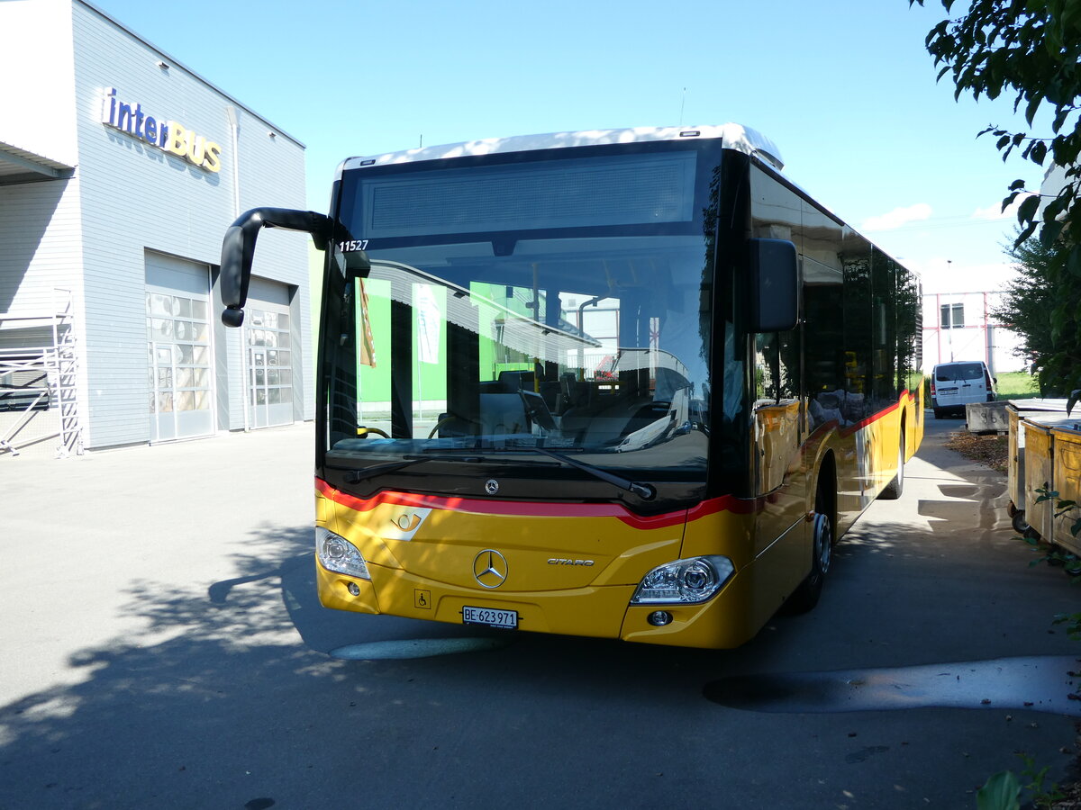 (238'580) - Flck, Brienz - Nr. 7/BE 623'971 - Mercedes am 30. Juli 2022 in Kerzers, Interbus