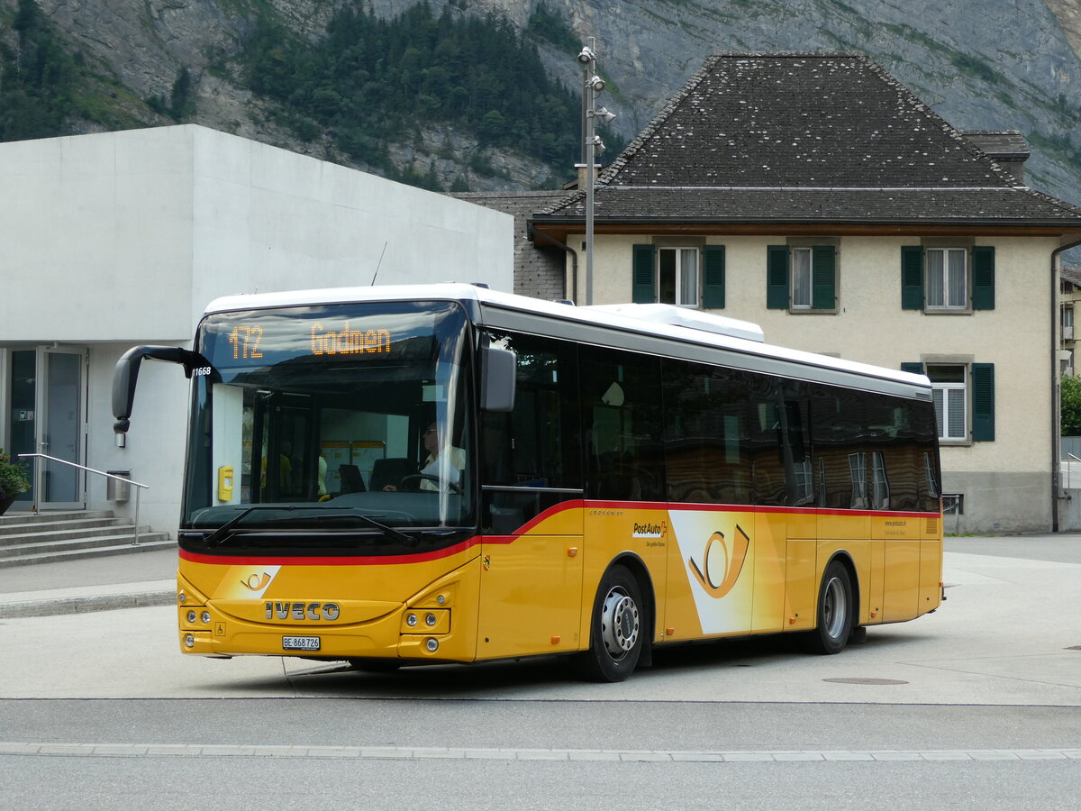 (238'791) - Flck, Brienz - Nr. 26/BE 868'726 - Iveco am 1. August 2022 in Innertkirchen, Grimseltor