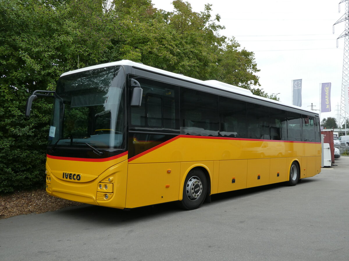 (238'852) - Zerzuben, Visp-Eyholz - Nr. 60 - Iveco am 7. August 2022 in Kerzers, Interbus