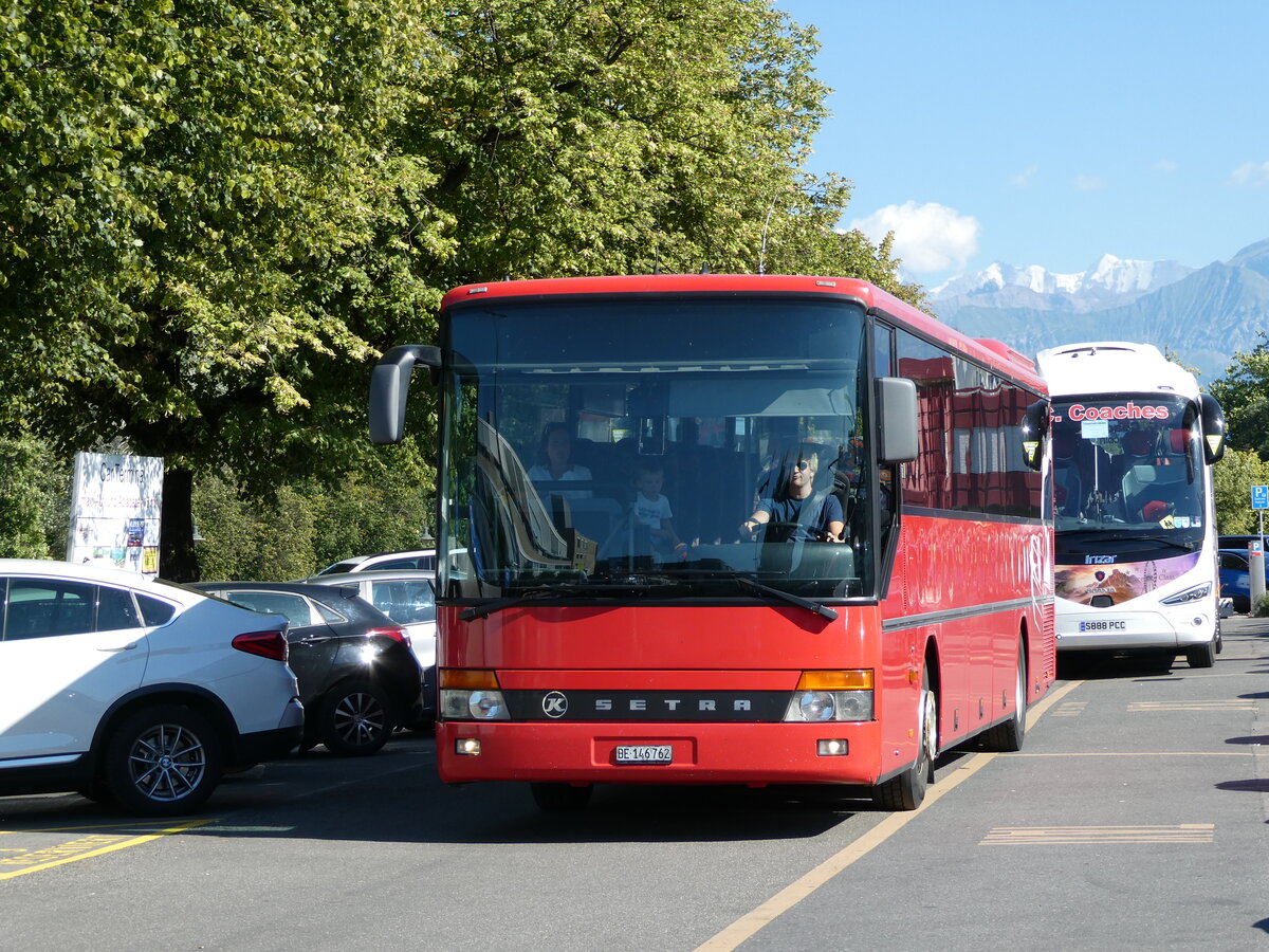 (239'018) - Land-Bus, Wattenwil - BE 146'762 - Setra (ex Gander, Chteau-d'Oex; ex TRAVYS Yverdon; ex AFA Adelboden Nr. 5) am 13. August 2022 in Thun, CarTerminal