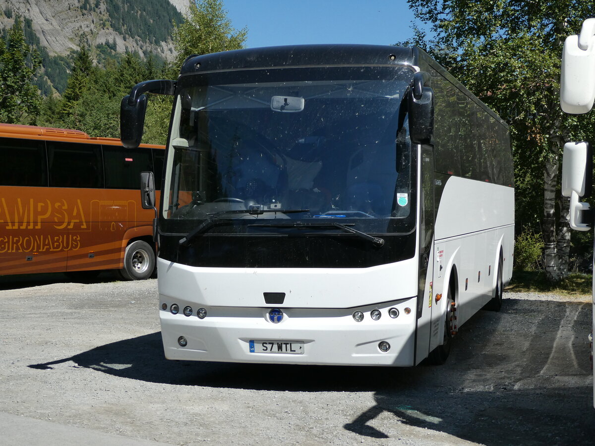 (239'076) - Aus England: Wheelers, Southampton - S7 WTL - Temsa am 16. August 2022 in Kandersteg, Pfadizentrum