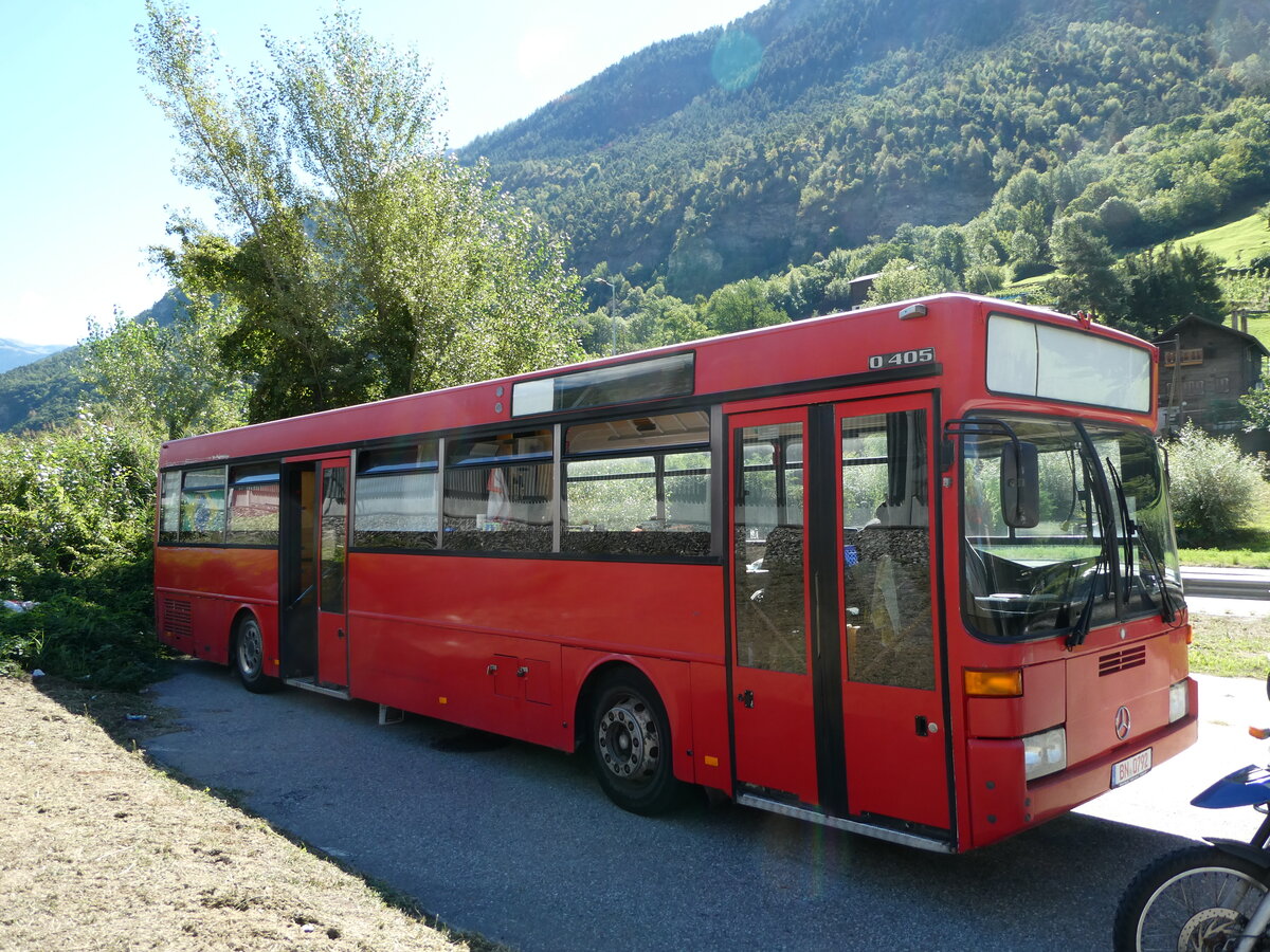 (239'356) - Aus Deutschland: ??? - BN 0792 - Mercedes (ex Mther, Witten) am 21. August 2022 in Eyholz, Fust