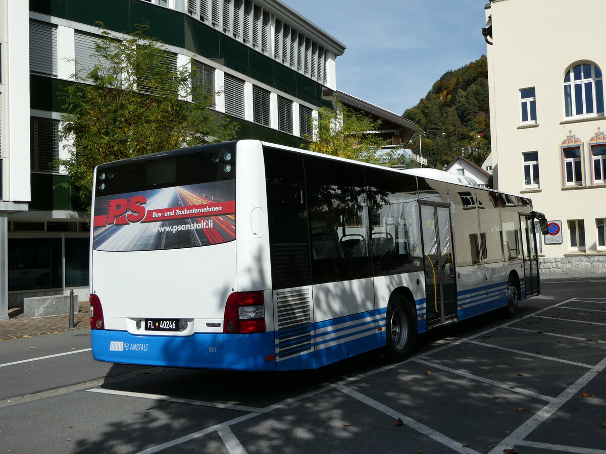 (240'963) - BOS PS Anstalt, Vaduz - Nr. 601/FL 40'246 - MAN (ex Dr. Richard, A-Wien Nr. 1181) am 11. Oktober 2022 in Vaduz, Stdtle