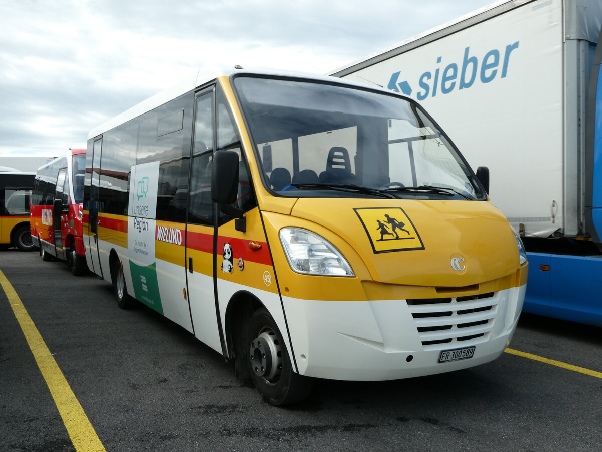 (241'377) - Wieland, Murten - Nr. 45/FR 300'589 - Cacciamali am 15. Oktober 2022 in Kerzers, Interbus