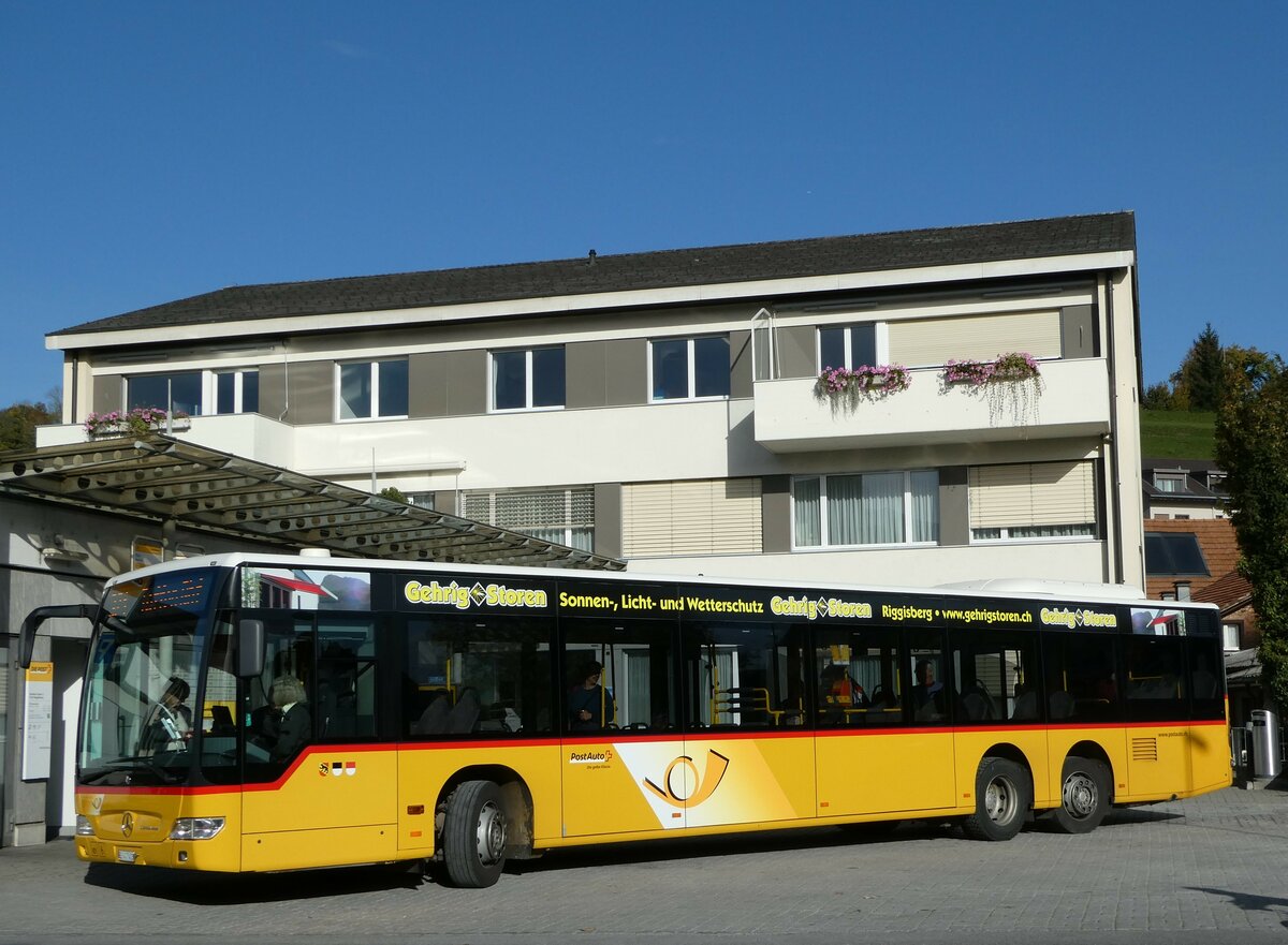 (241'889) - Engeloch, Riggisberg - Nr. 5/BE 447'403 - Mercedes (ex AVA Biel Nr. 3) am 28. Oktober 2022 in Riggisberg, Post