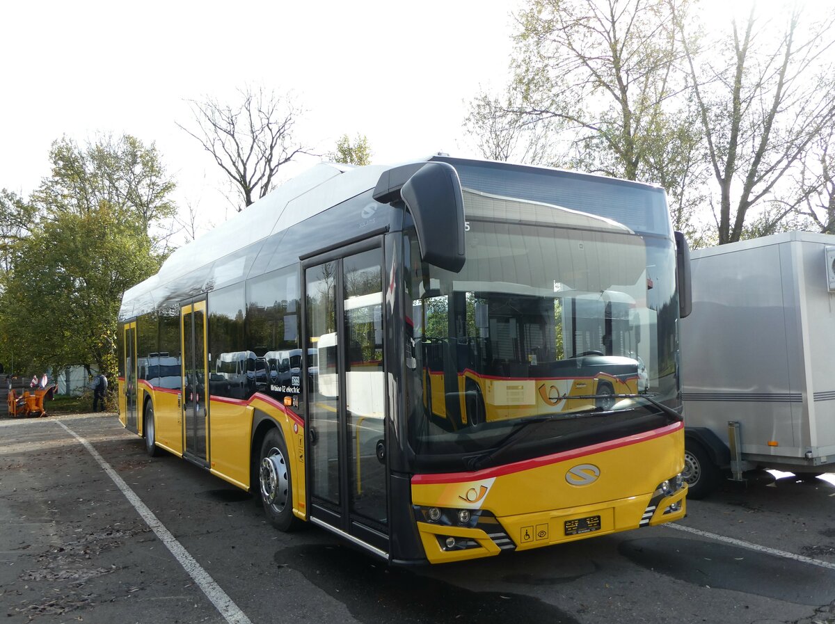 (242'230) - SB Trans, Sursee - PID 11'835 - Solaris am 6. November 2022 in Ruswil, Garage ARAG