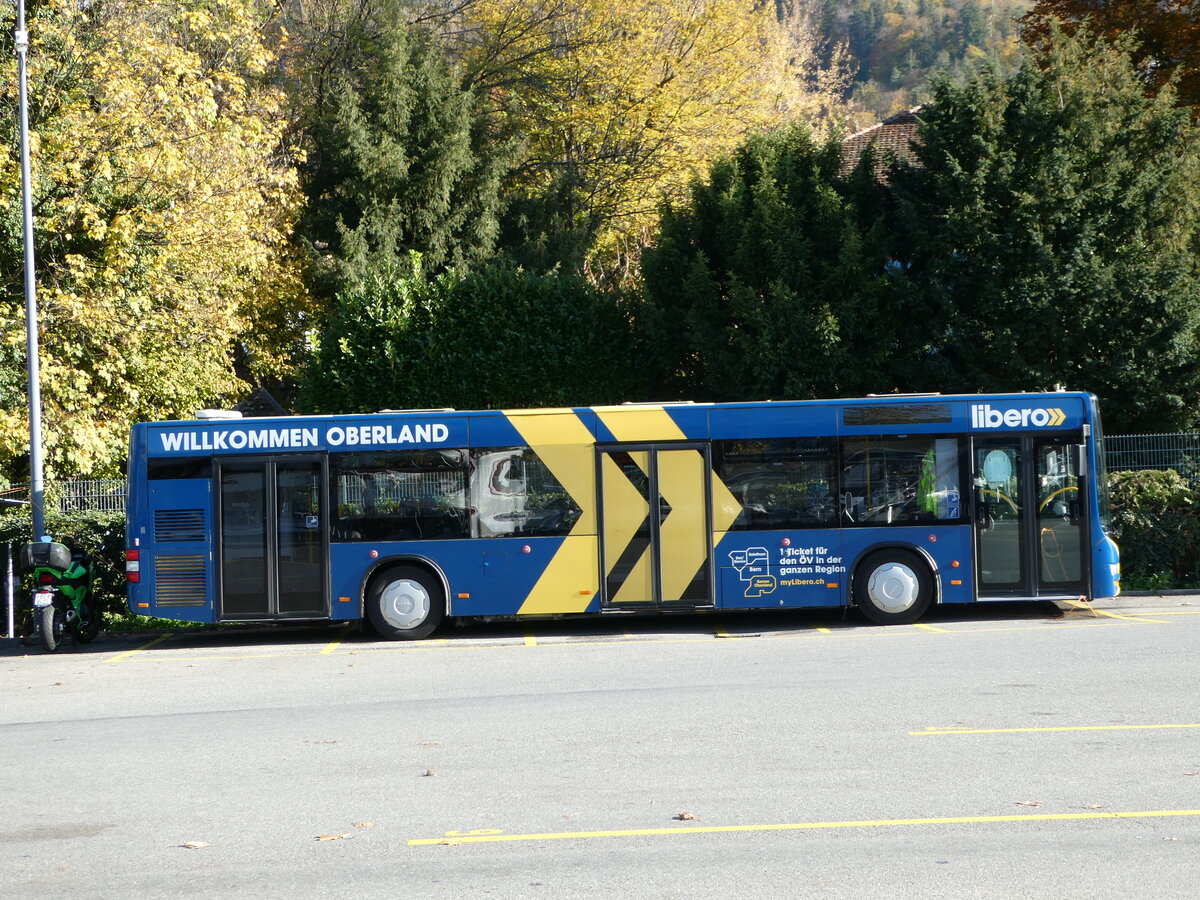 (242'394) - STI Thun - Nr. 128 - MAN am 11. November 2022 bei der Schifflndte Thun