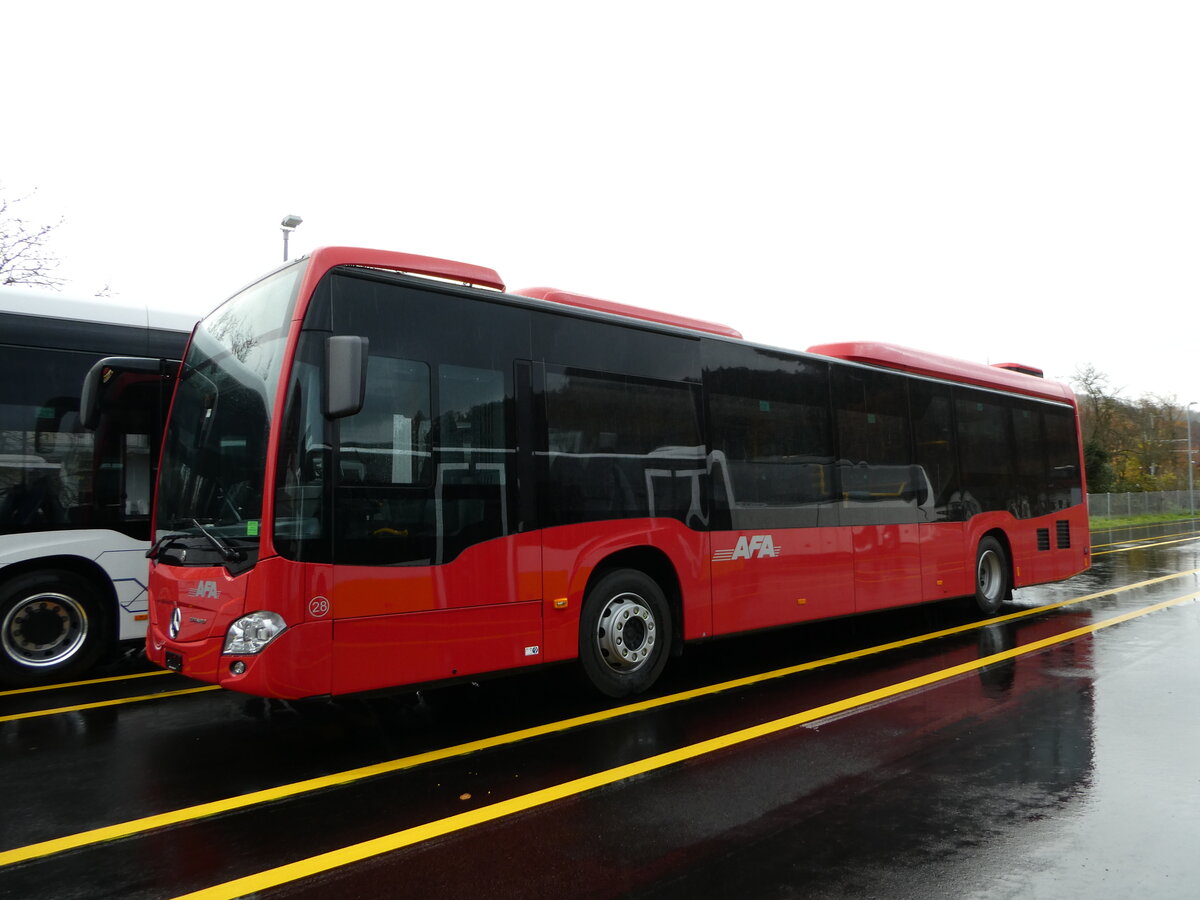 (242'989) - AFA Adelboden - Nr. 28 - Mercedes am 18. November 2022 in Winterthur, EvoBus