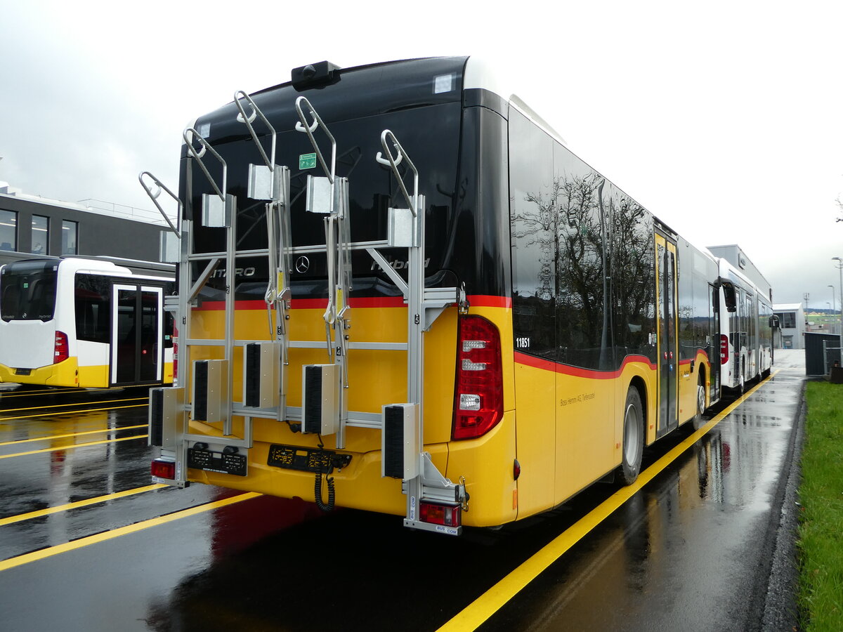 (242'998) - Bossi&Hemmi, Tiefencastel - PID 11'851 - Mercedes am 18. November 2022 in Winterthur, EvoBus