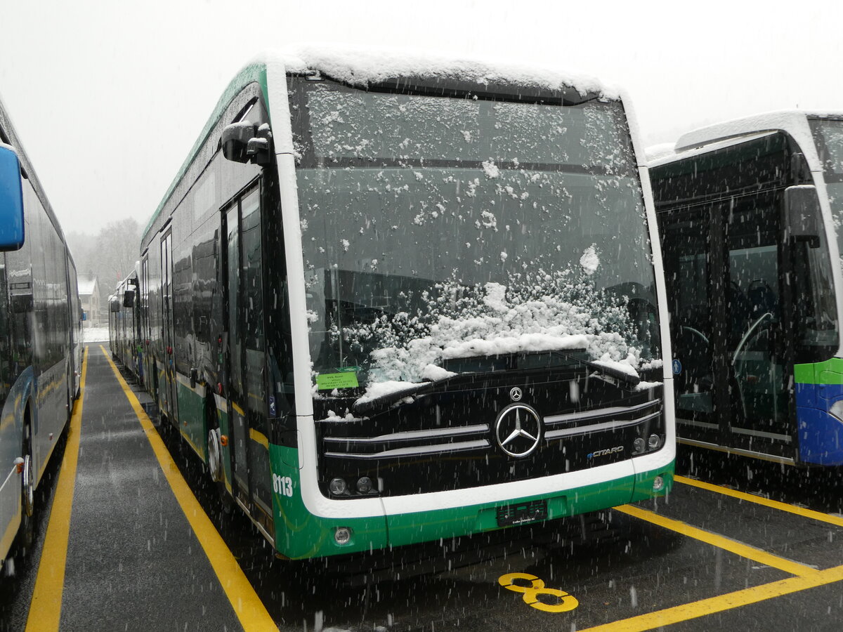 (243'695) - BVB Basel - Nr. 8113 - Mercedes am 10. Dezember 2022 in Winterthur, EvoBus