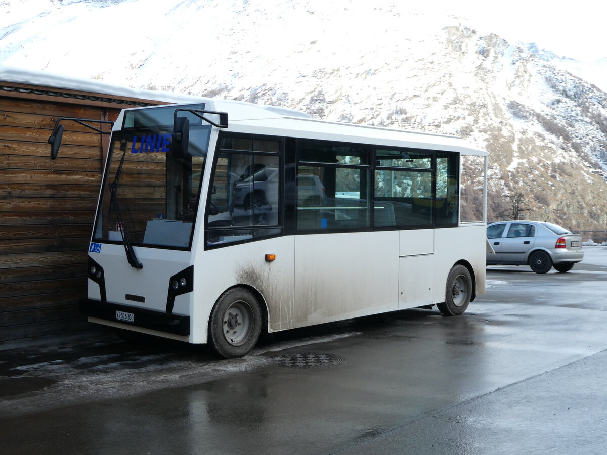 (244'325) - OBS Saas-Fee - VS 516'300 - Stimbo am 1. Januar 2023 in Saas-Fee, Busterminal