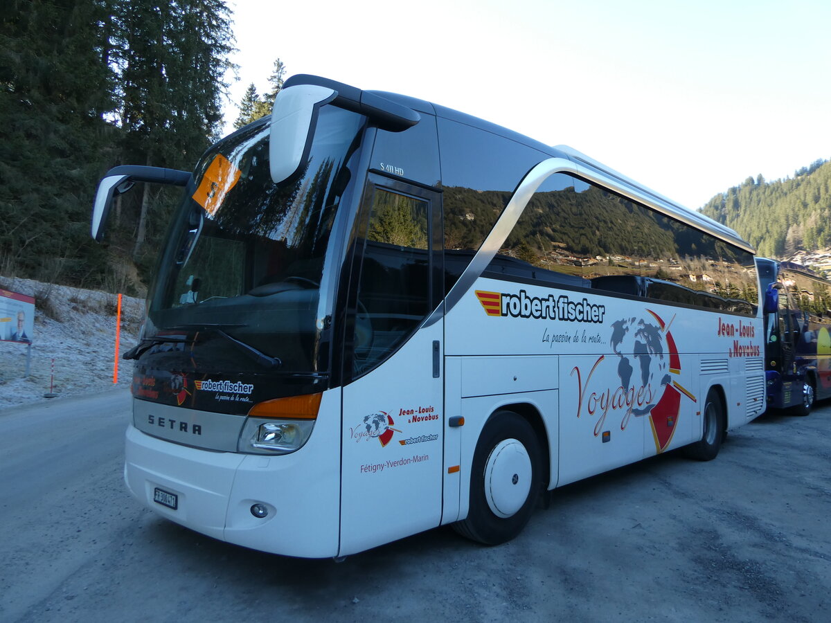 (244'750) - Jean-Louis, Ftigny - Nr. 37/FR 300'471 - Setra am 7. Januar 2023 in Adelboden, ASB