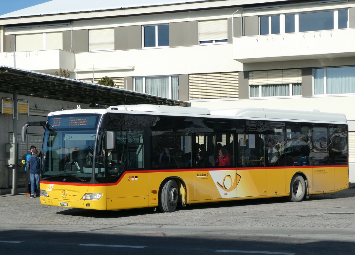 (245'565) - Engeloch, Riggisberg - Nr. 9/BE 447'240/PID 5578 - Mercedes am 30. Januar 2023 in Riggisberg, Post