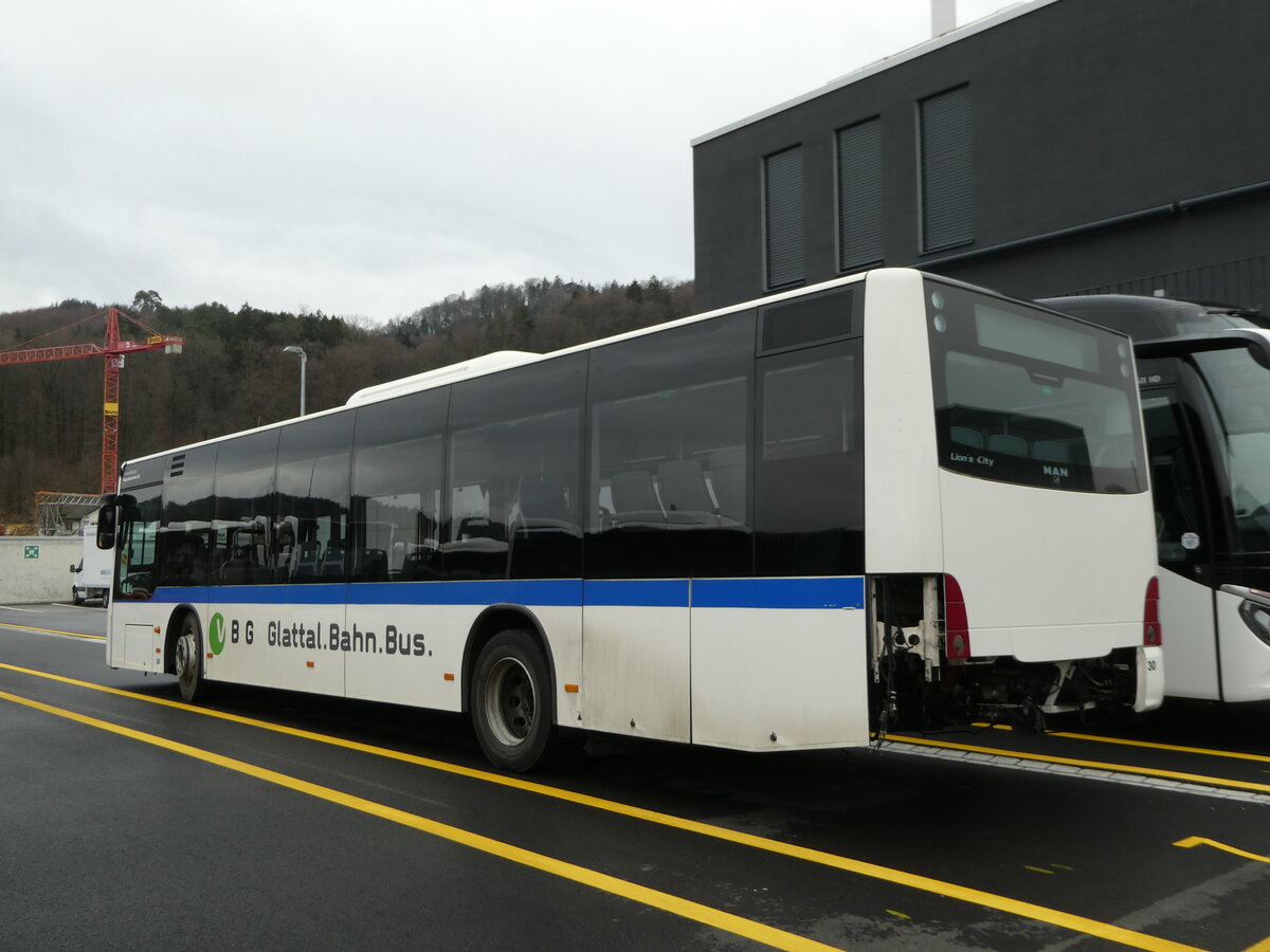 (246'563) - Maag, Kloten - Nr. 30 - MAN am 25. Februar 2023 in Winterthur, EvoBus