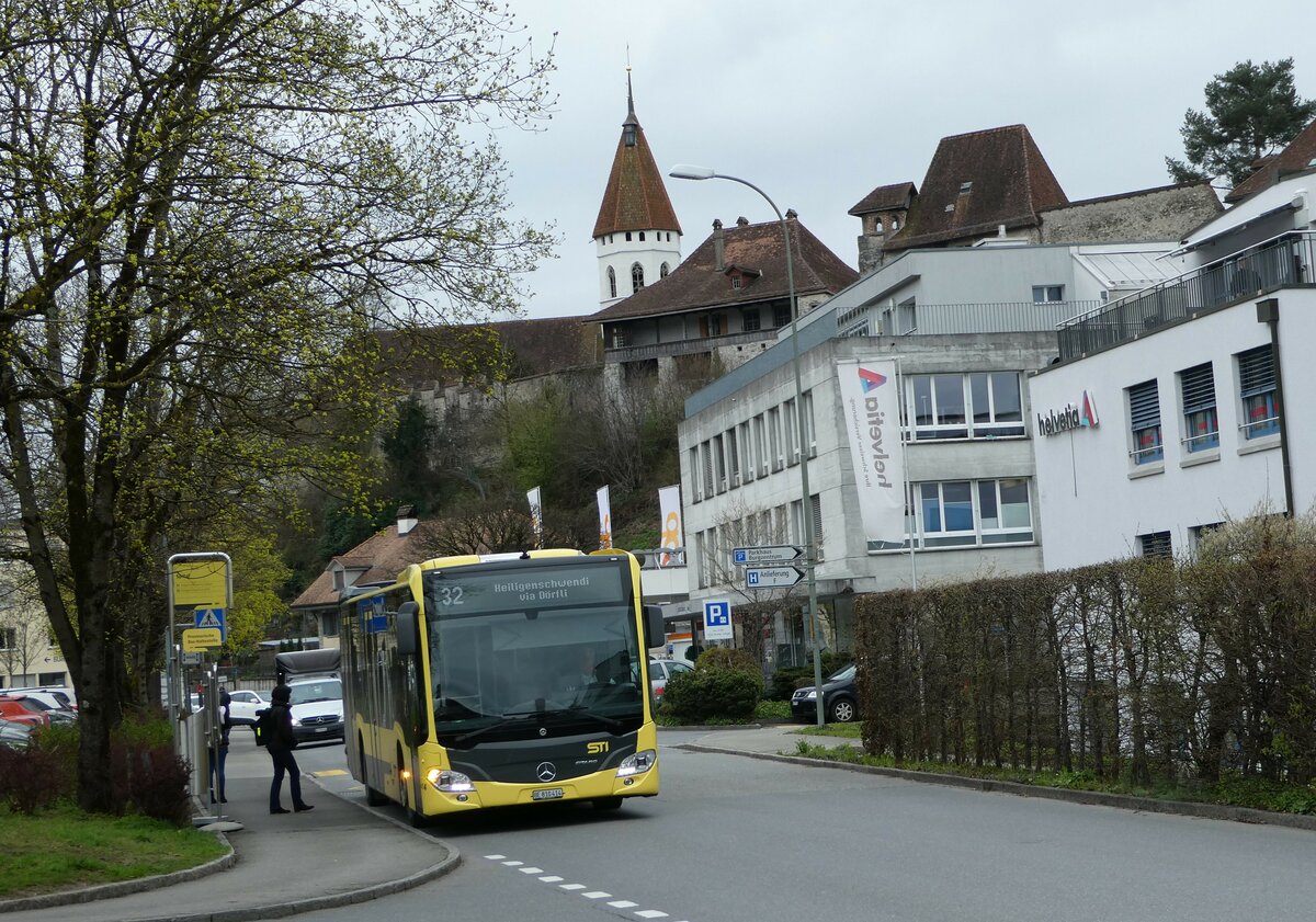 (247'991) - STI Thun - Nr. 414/BE 810'414 - Mercedes am 3. April 2023 in Thun, Spital