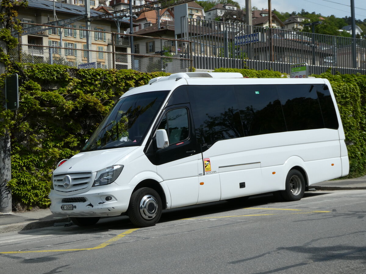 (249'626) - ??? - NE 14'560 - Mercedes am 5. Mai 2023 beim Bahnhof Neuchtel