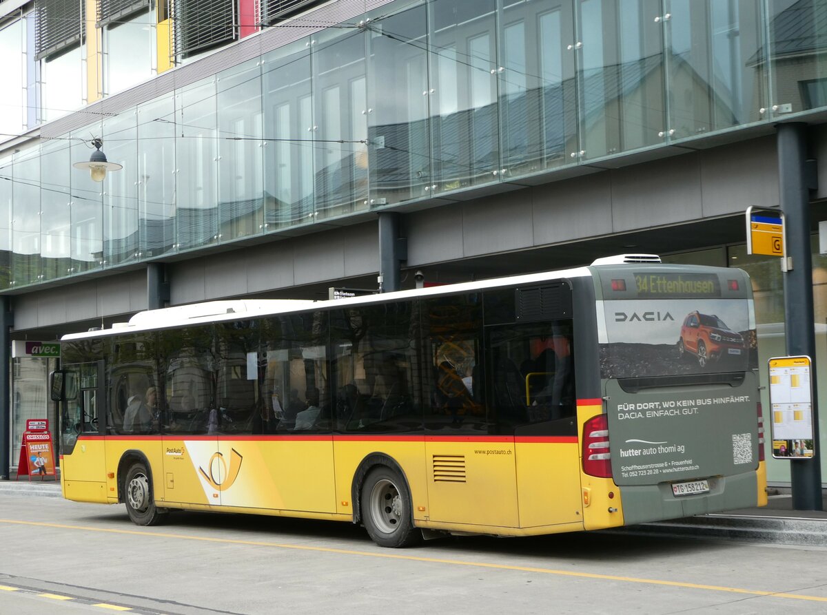 (249'878) - PostAuto Ostschweiz - TG 158'212/PID 4489 - Mercedes (ex Nr. 18) am 12. Mai 2023 beim Bahnhof Frauenfeld