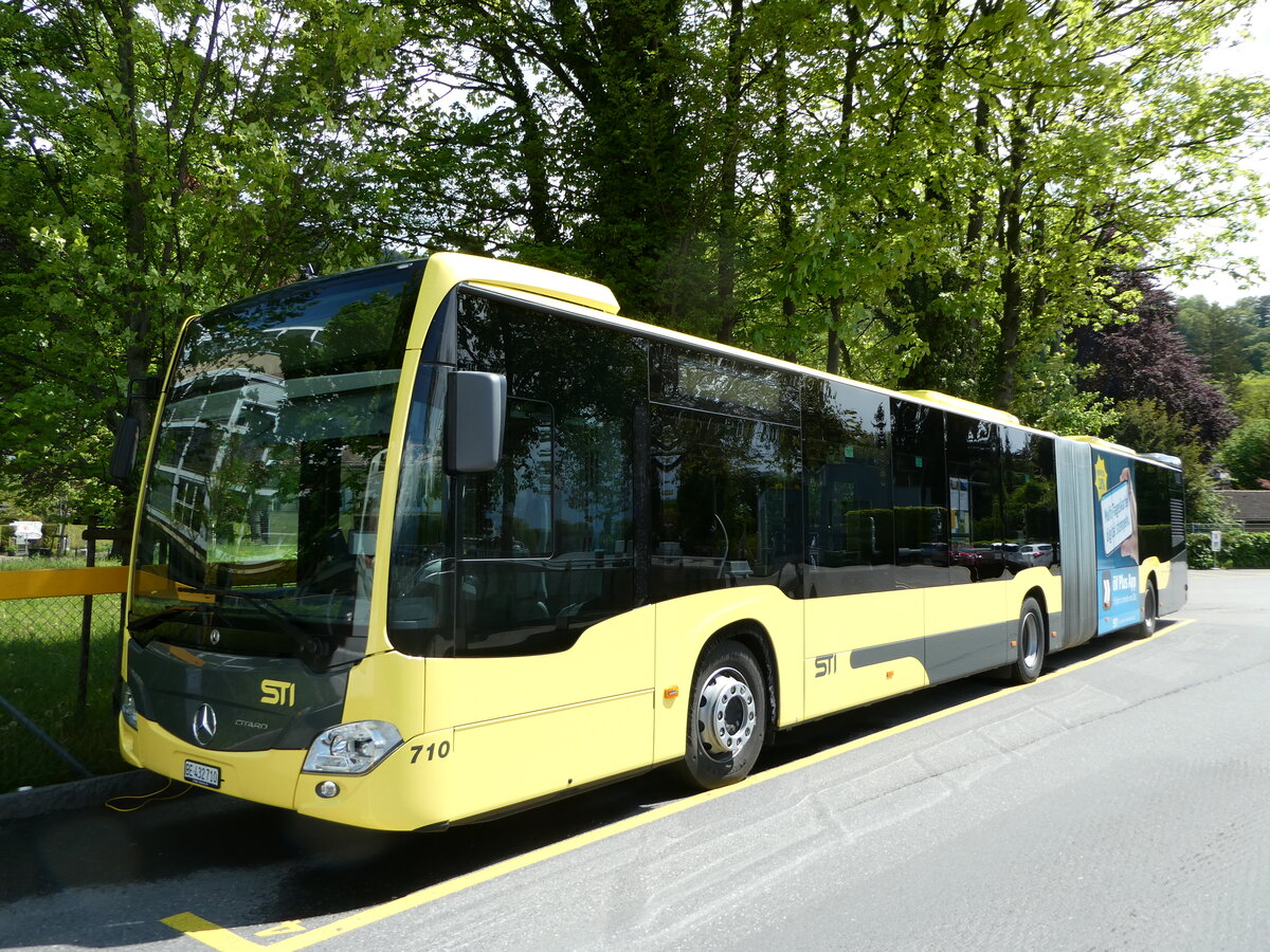 (250'027) - STI Thun - Nr. 710/BE 432'710 - Mercedes am 15. Mai 2023 bei der Schifflndte Thun