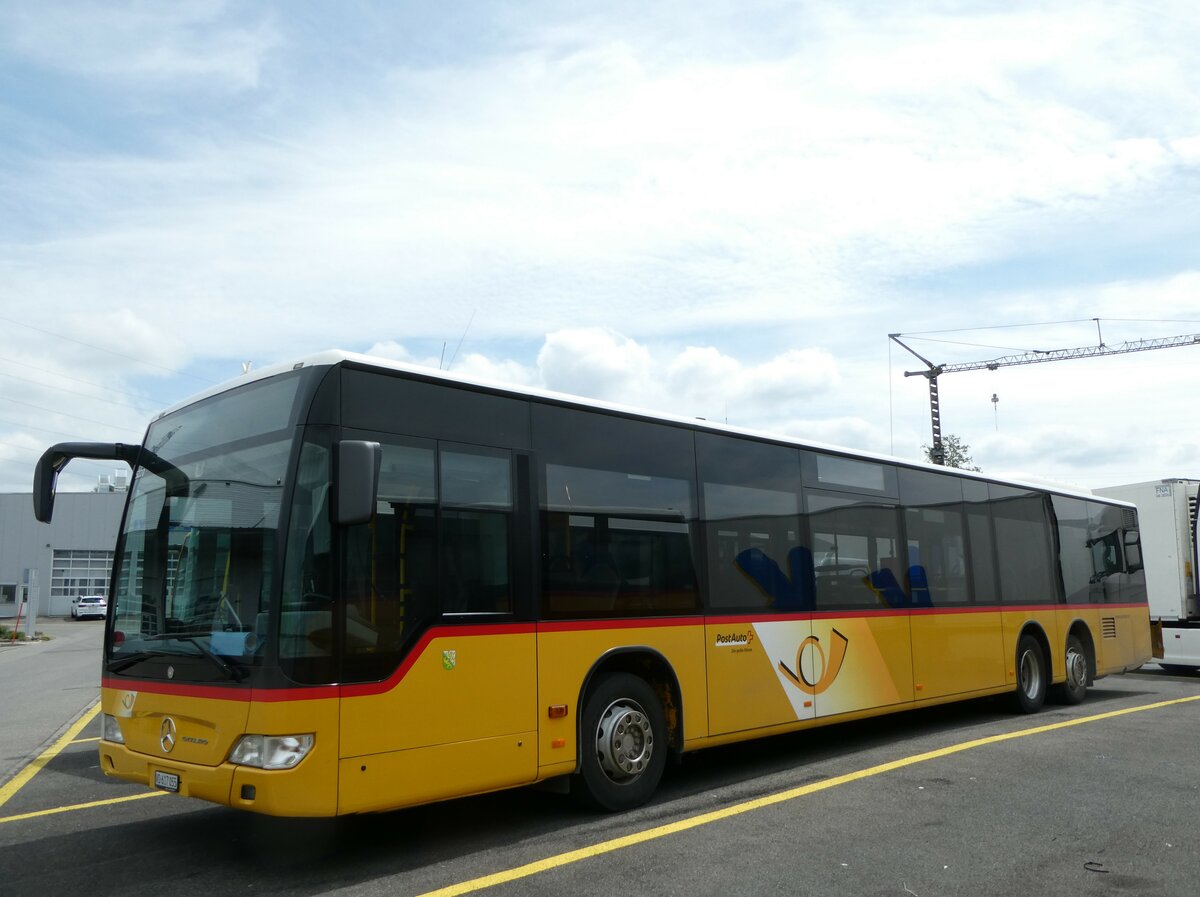 (250'231) - CarPostal Ouest - VD 617'055/PID 5220 - Mercedes (ex PostAuto Ostschweiz; ex PostAuto Ostschweiz Nr. 8) am 18. Mai 2023 in Kerzers, Interbus