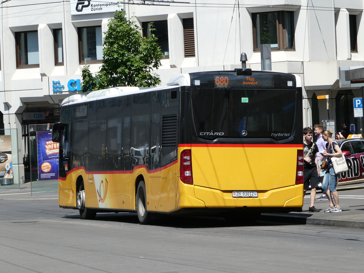 (251'484) - Steiger, Schlatt - Nr. 419/ZH 93'012/PID 11'783 - Mercedes am 13. Juni 2023 beim Hauptbahnhof Winterthur