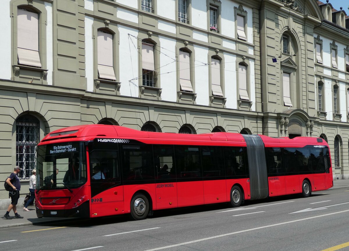 (251'623) - Bernmobil, Bern - Nr. 222/BE 883'222 - Volvo am 17. Juni 2023 beim Bahnhof Bern