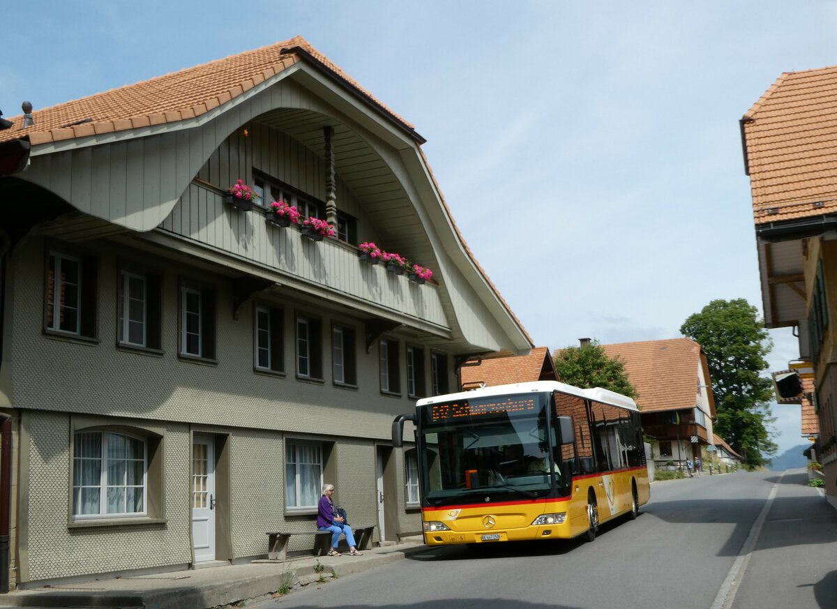 (252'154) - Engeloch, Riggisberg - Nr. 1/BE 447'250/PID 5579 - Mercedes am 27. Juni 2023 in Guggisberg, Post