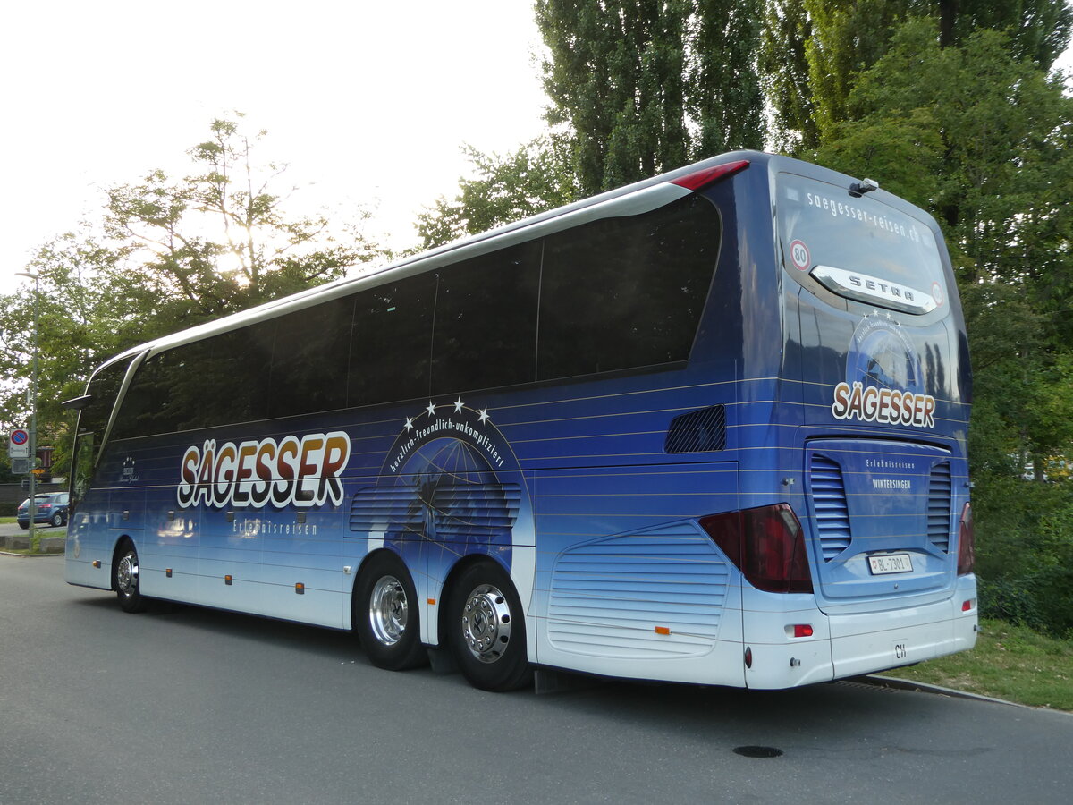 (252'847) - Sgesser, Wintersingen - Nr. 4/BL 7301 - Setra am 20. Juli 2023 in Thun, Strandbad