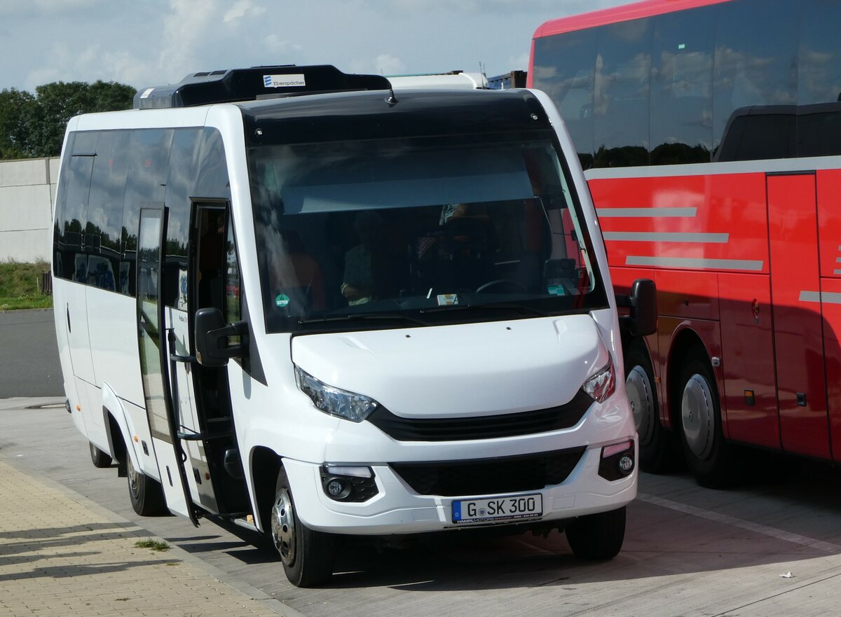 (254'366) - ??? - G-SK 300 - Iveco/ProBus am 30. August 2023 in Teuchern, Raststtte Osterfeld