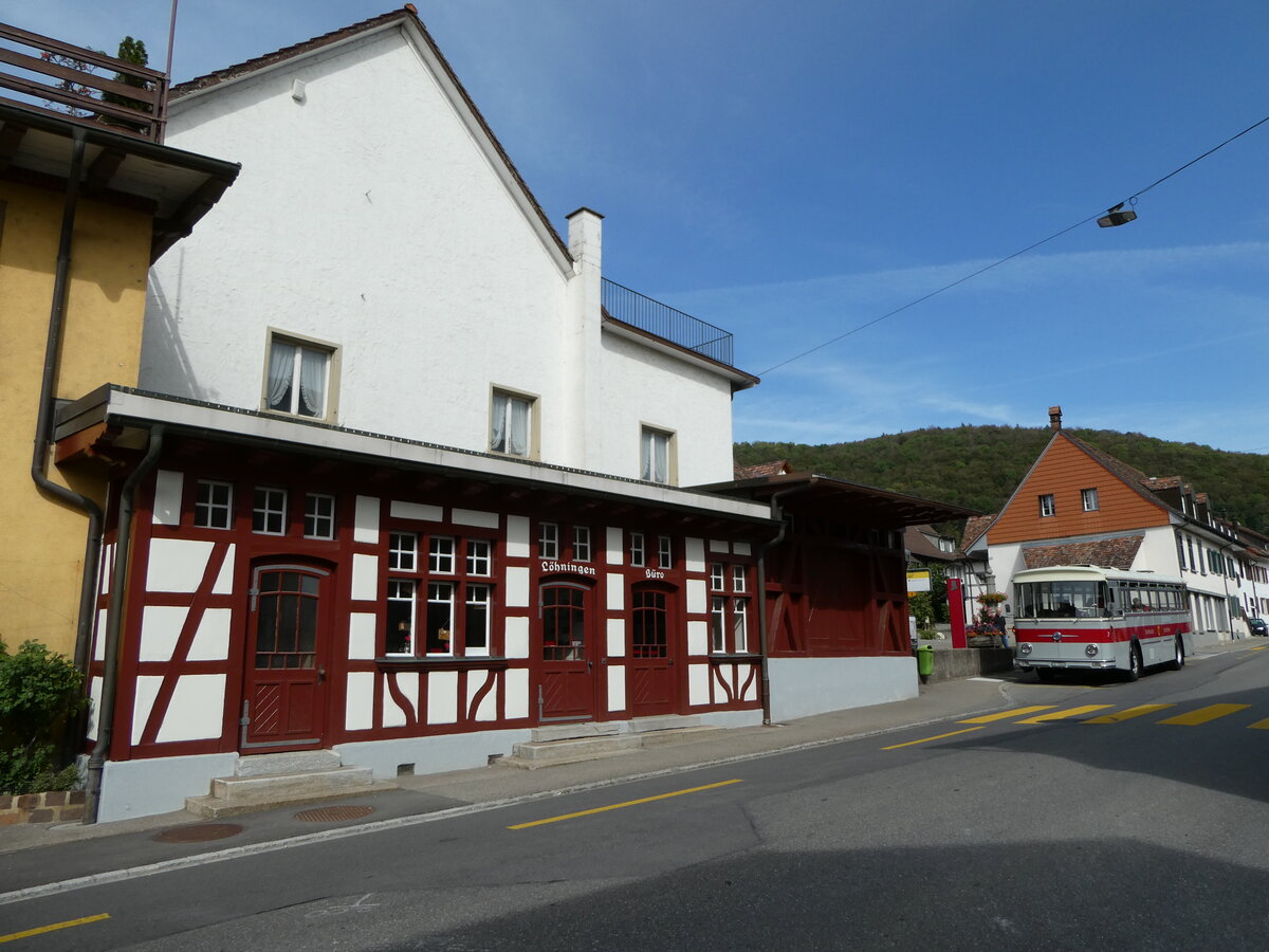 (255'369) - Borer, Neuhausen - Nr. 7/SH 19'684 - Saurer/Tscher (ex Heiniger, Btzberg; ex ASS Schleitheim Nr. 22; ex ASS Schleitheim Nr. 7) am 17. September 2023 in Lhningen, Dorf