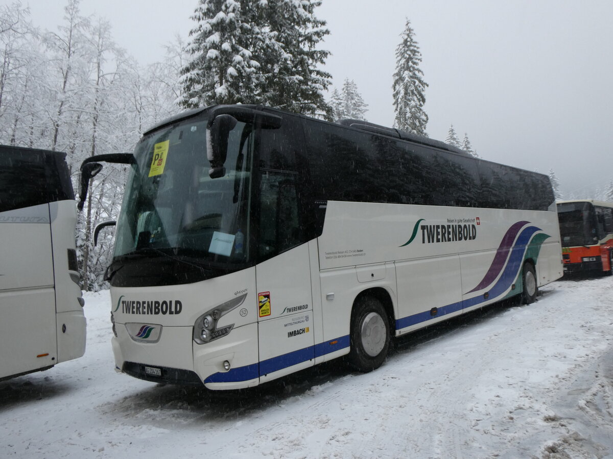 (258'288) - Twerenbold, Baden - Nr. 52/AG 204'167 - VDL am 6. Januar 2024 in Adelboden, Unter dem Birg