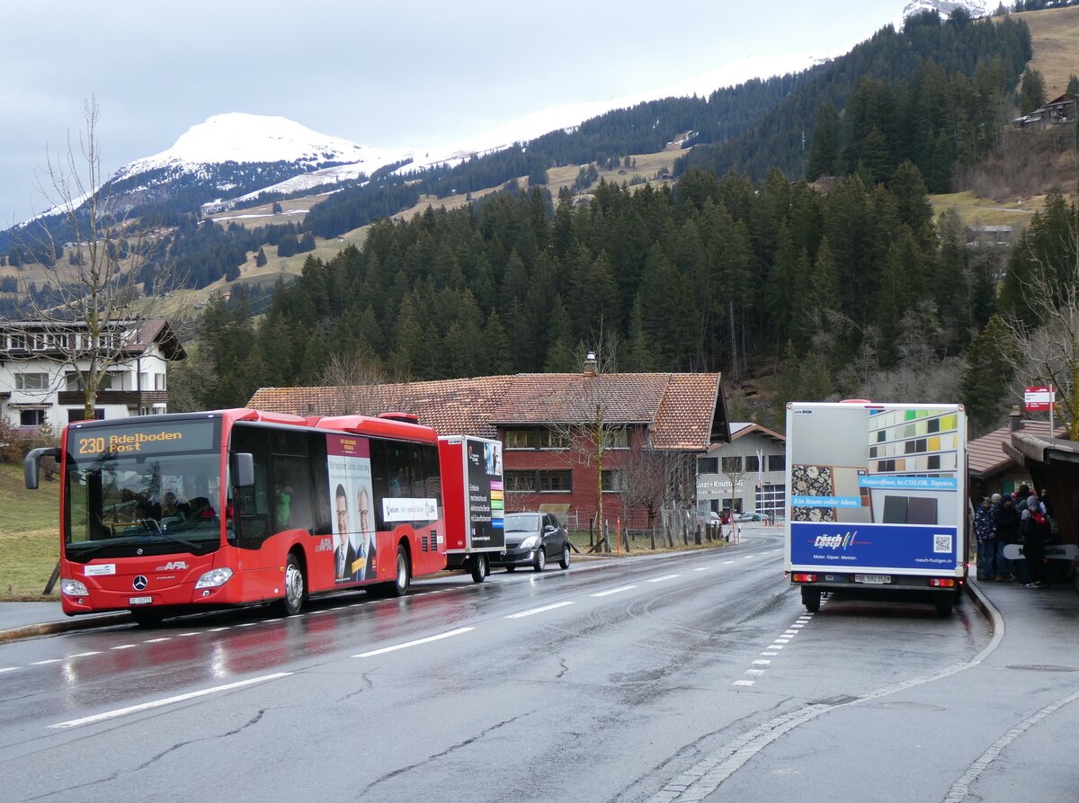 (259'510) - AFA Adelboden - Nr. 27/BE 26'773 - Mercedes am 22. Februar 2024 in Adelboden, Oey