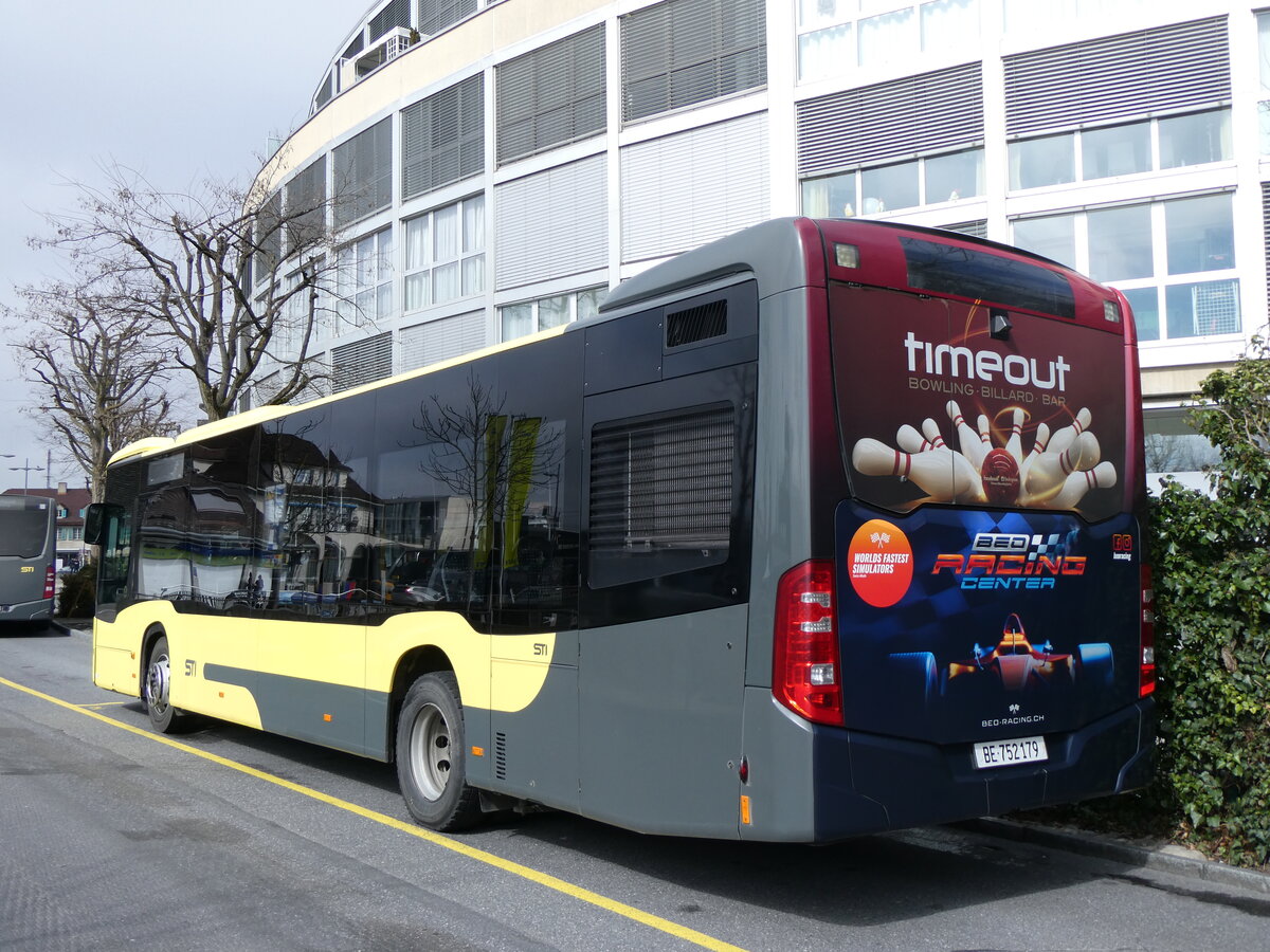 (260'201) - STI Thun - Nr. 179/BE 752'179 - Mercedes am 8. Mrz 2024 bei der Schifflndte Thun