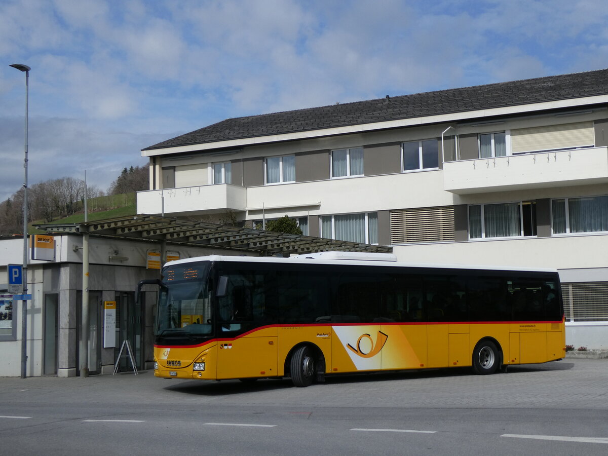 (260'361) - Engeloch, Riggisberg - Nr. 3/BE 447'406/PID 10'338 - Iveco am 15. Mrz 2024 in Riggisberg, Post