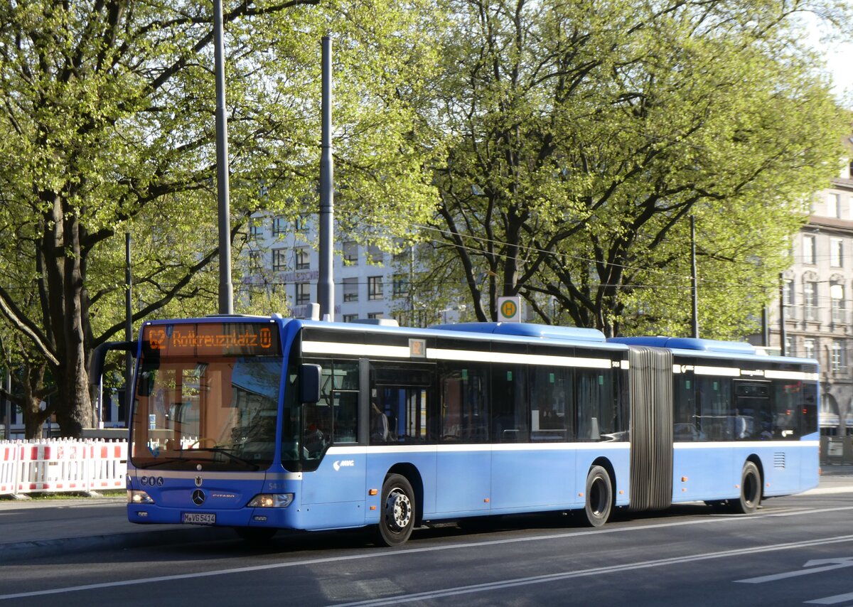 (261'297) - MVG Mnchen - Nr. 5414/M-VG 5414 - Mercedes am 14. April 2024 in Mnchen, Sendlinger Tor