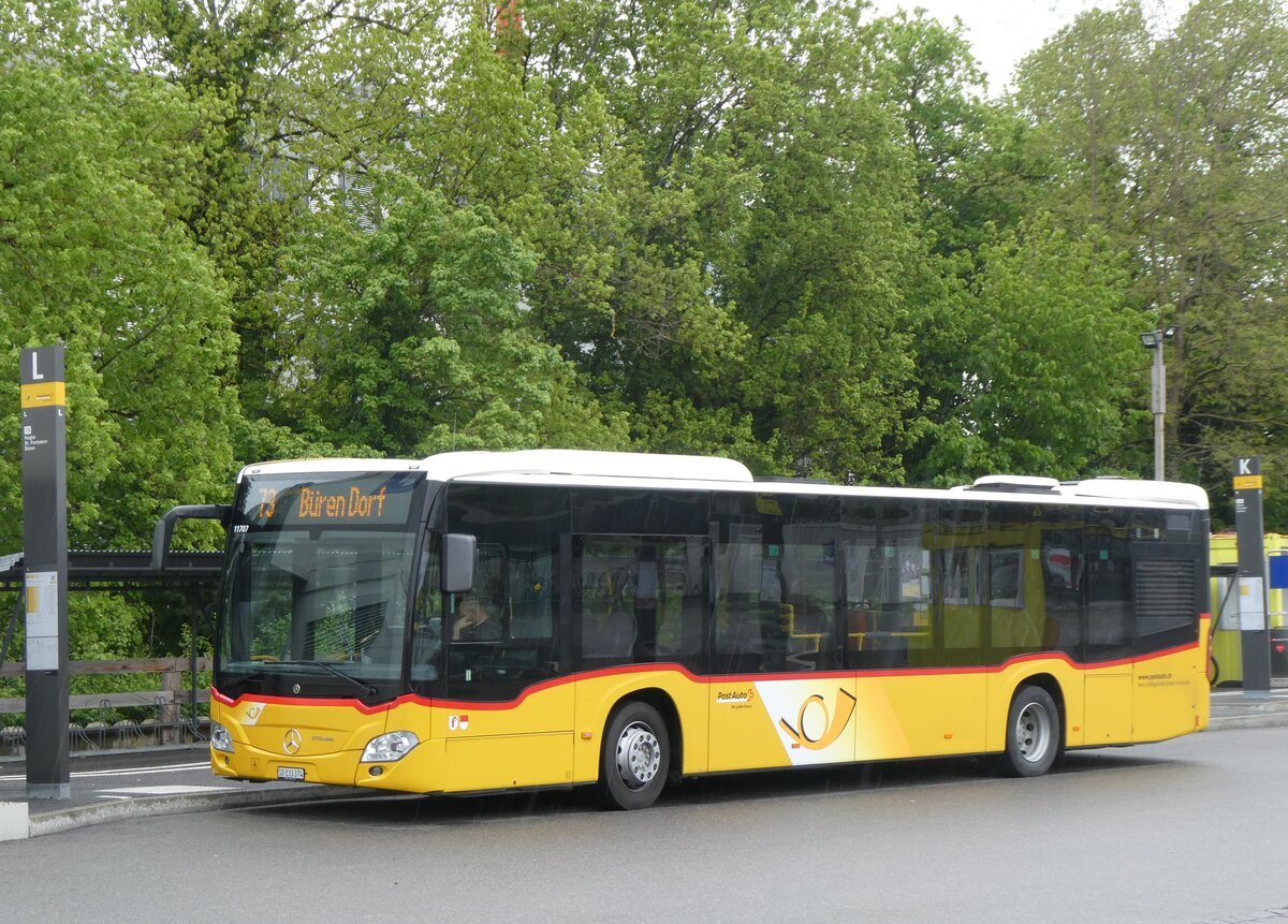 (261'545) - Wohlgemuth, Hochwald - SO 133'374/PID 11'707 - Mercedes am 19. April 2024 beim Bahnhof Liestal