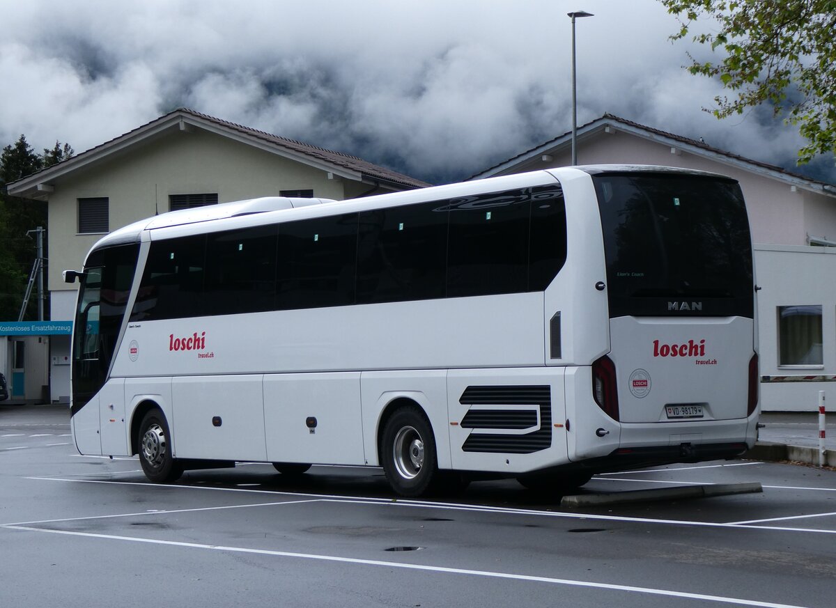 (263'272) - Loschi, Crissier - VD 98'179 - MAN am 1. Juni 2024 beim Bahnhof Interlaken Ost