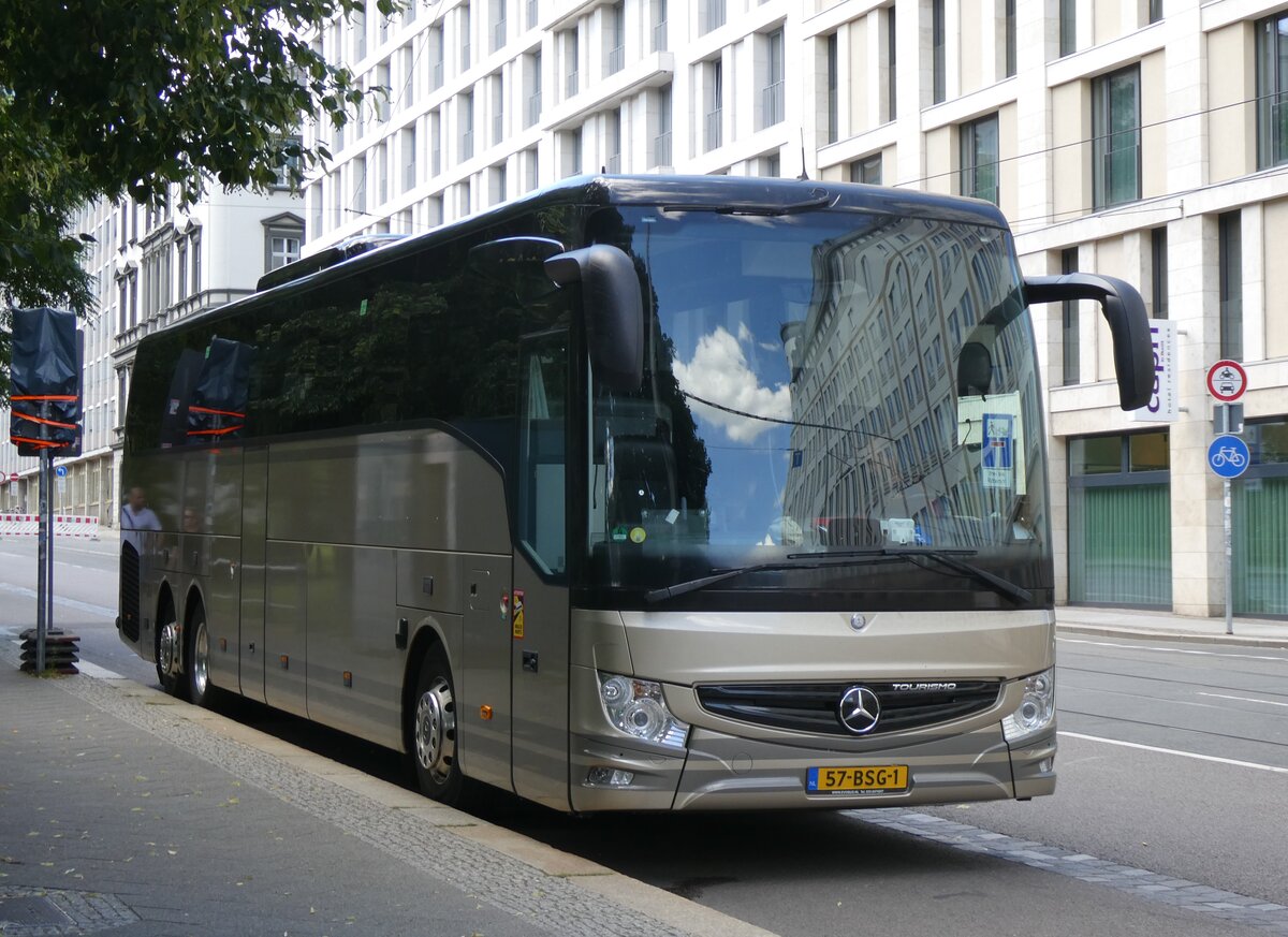 (264'470) - Aus Holland: Doornbos, Groningen - 57-BSG-1 - Mercedes am 9. Juli 2024 beim Hauptbahnhof Leipzig