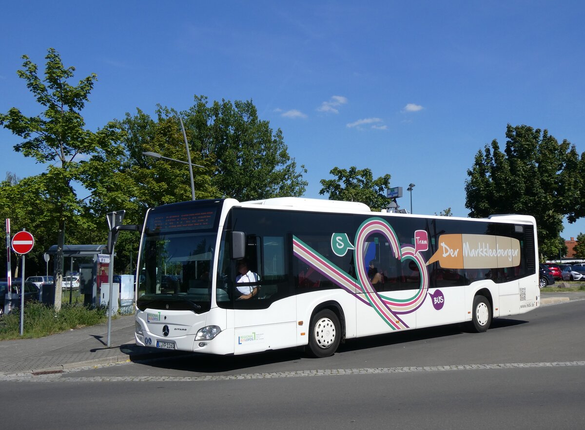 (264'510) - Regionalbus Leipzig, Deuben - L-YP 1160 - Mercedes am 9. Juli 2024 in Markkleeberg, Seepromenade