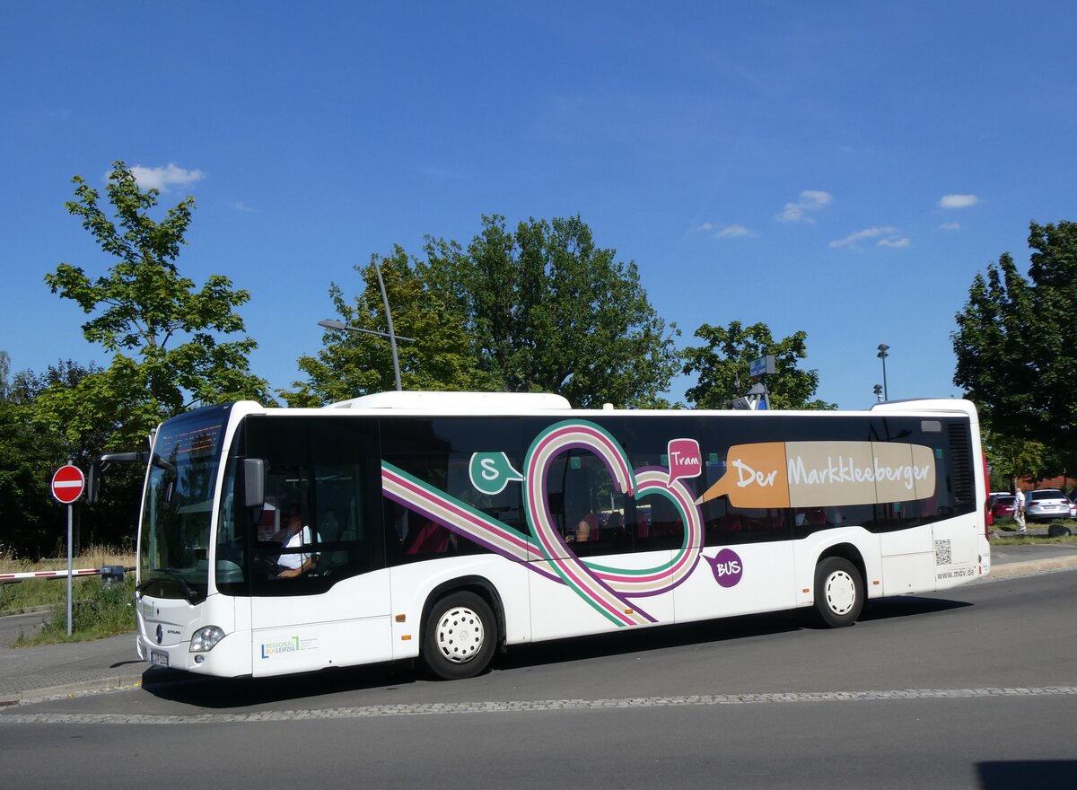 (264'511) - Regionalbus Leipzig, Deuben - L-YP 1160 - Mercedes am 9. Juli 2024 in Markkleeberg, Seepromenade