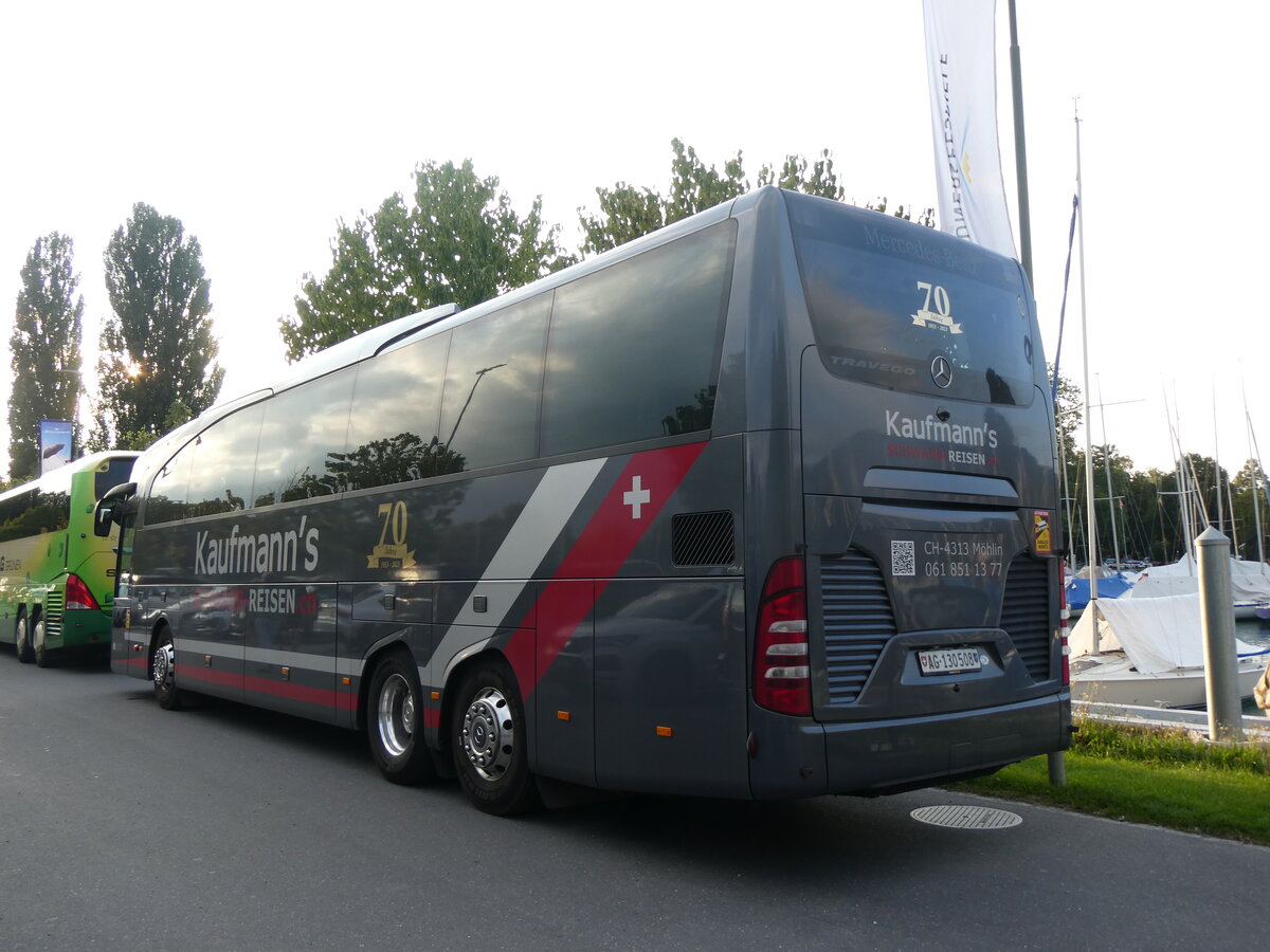 (266'091) - Kaufmann's Schwarb-Reisen, Mhlin - Nr. 31/AG 130'508 - Mercedes am 20. August 2024 in Thun, Strandbad