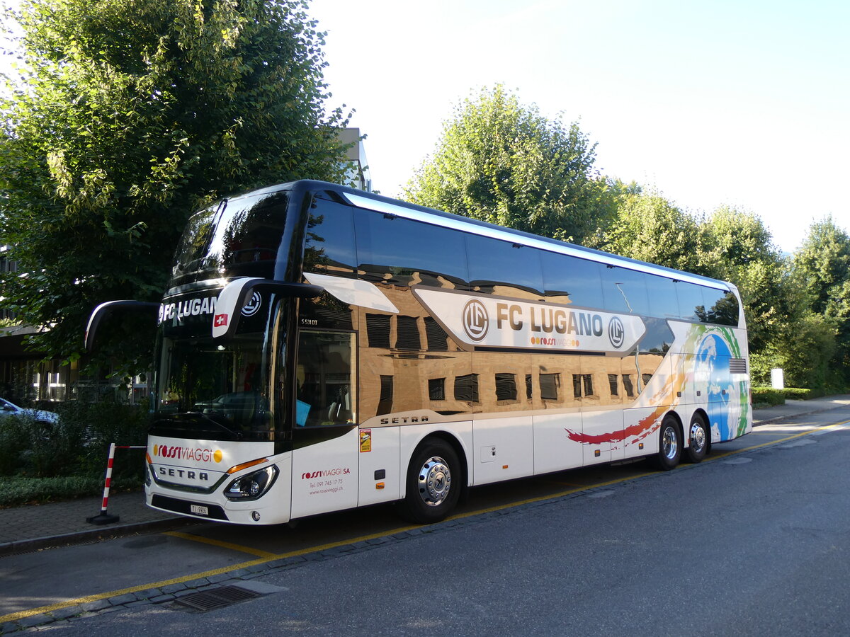 (266'097) - Rossi, Gordola - TI 9926 - Setra am 22. August 2024 in Thun, Hotel Seepark