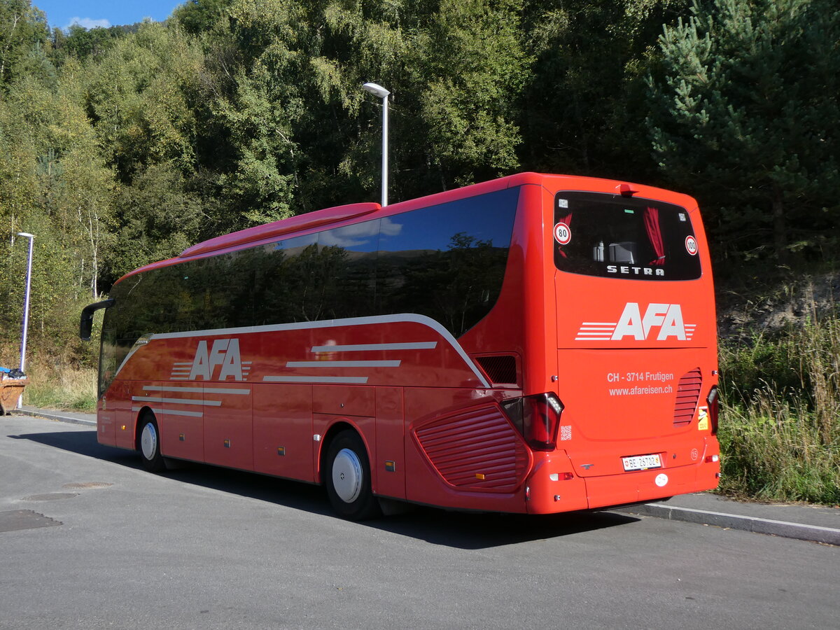 (267'143) - Aus der Schweiz: AFA Adelboden - Nr. 15/BE 26'702 - Setra am 17. September 2024 in La Massana, Carparkplatz