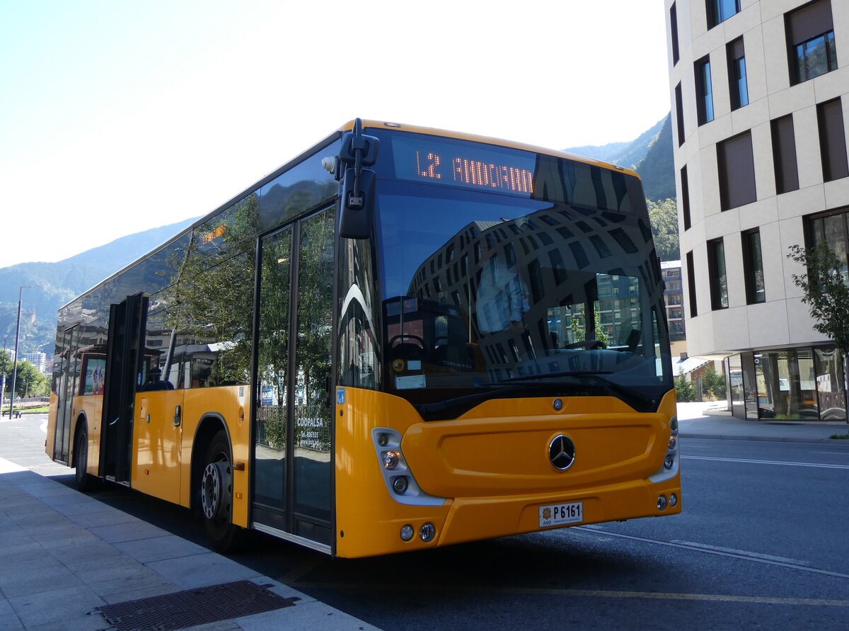 (267'277) - Coopalsa, Andorra la Vella - P6161 - Mercedes am 19. September 2024 in Andorra la Vella, Estaci Nacional Autobusos