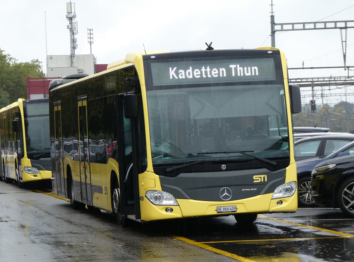 (267'524) - STI Thun - Nr. 409/BE 866'409 - Mercedes am 23. September 2024 in Thun, CarTerminal