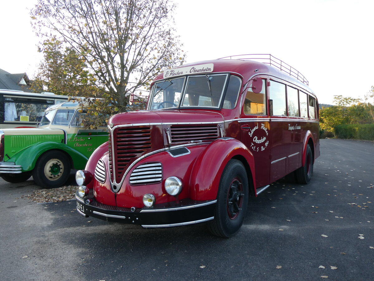 (268'441) - Flecher, Ohnenheim - EH 929 EJ - Lancia/Orlandi am 25. Oktober 2024 in Kintzheim, Cigoland