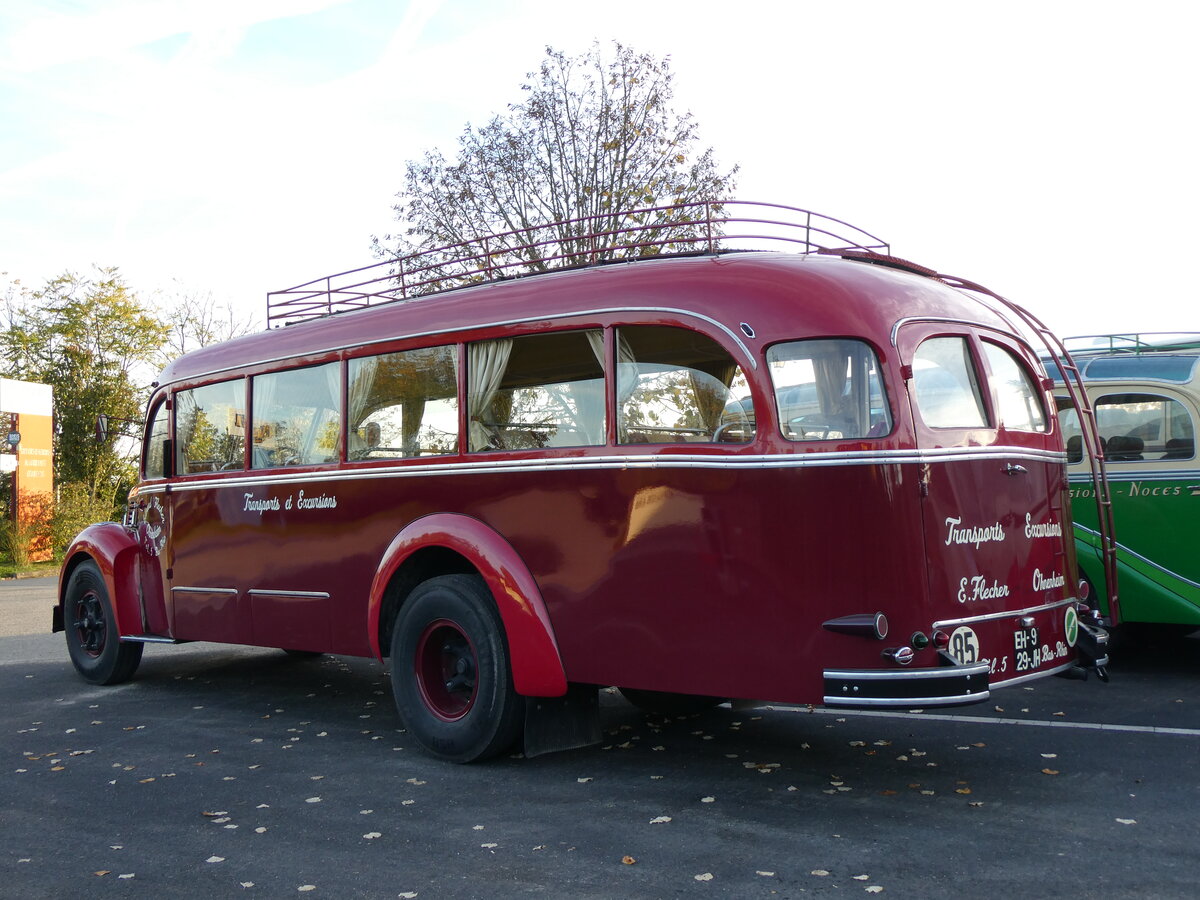 (268'444) - Flecher, Ohnenheim - EH 929 EJ - Lancia/Orlandi am 25. Oktober 2024 in Kintzheim, Cigoland